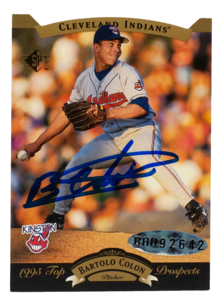 Bartolo Colon 1995 SP Top Prospects Autographs #7 (UDA)
