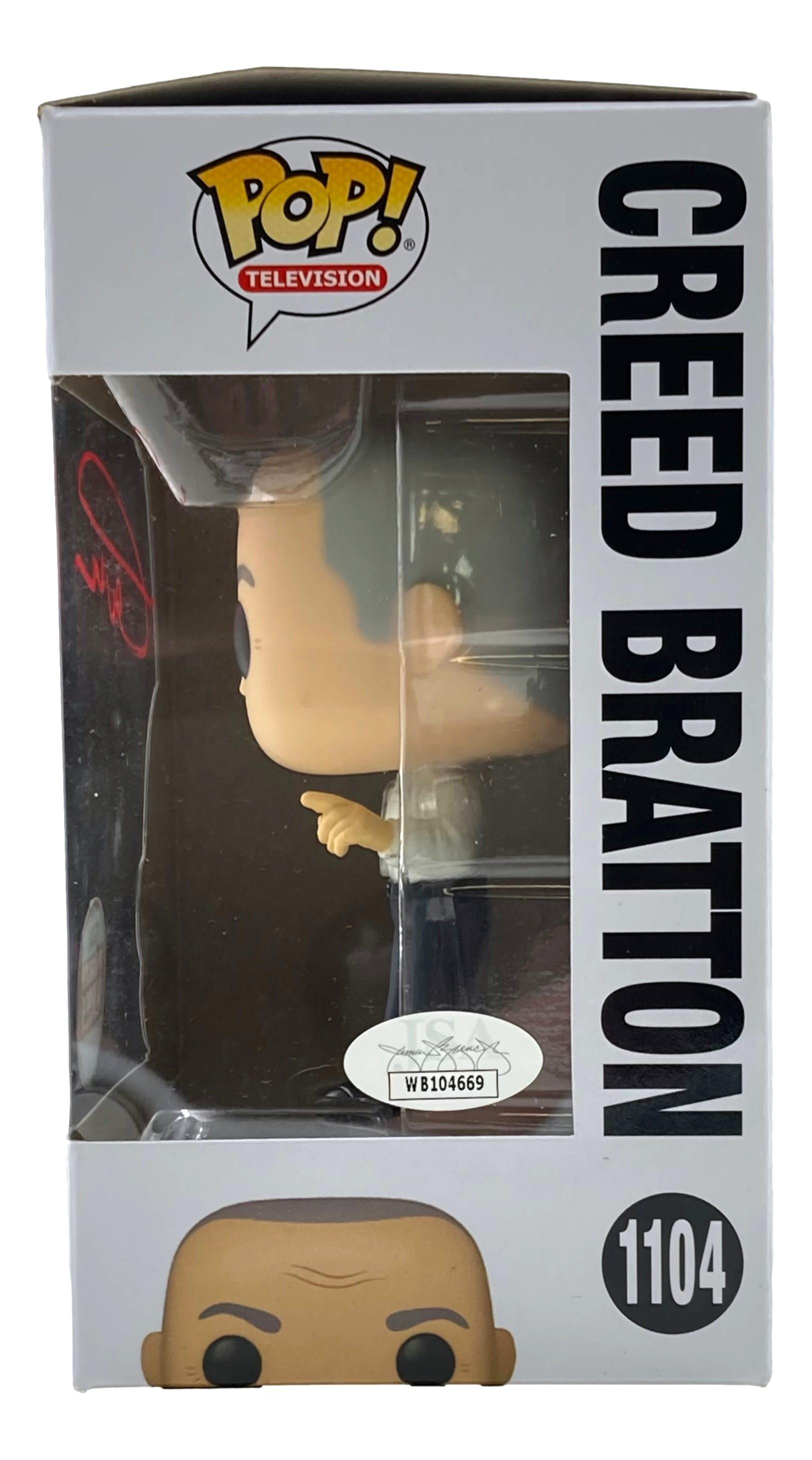 Creed Bratton Signed "The Office" #1104 Creed Bratton Funko Pop! Vinyl Figure (JSA) at PristineAuction.com Creed Bratton Signed "The Office" #1104 Creed Bratton Funko Pop! Vinyl Figure (JSA) at PristineAuction.com