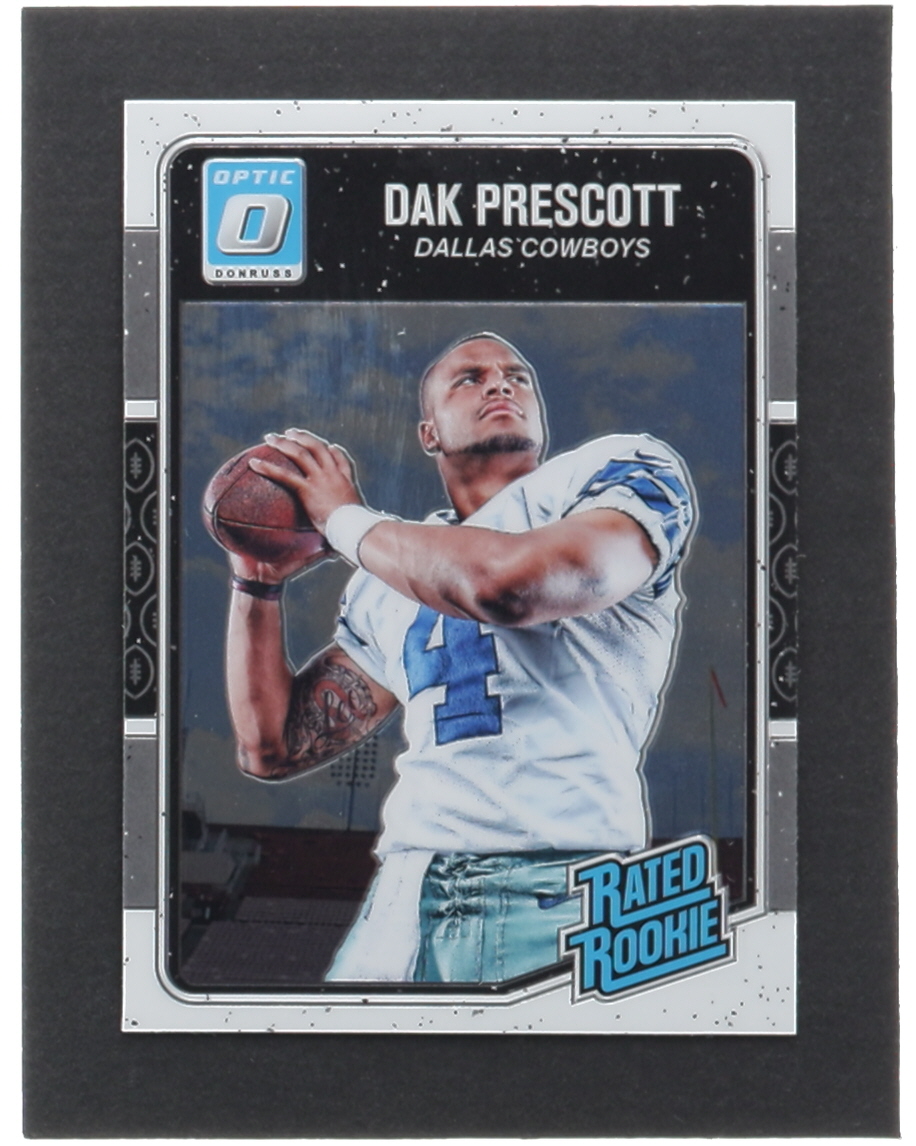 Dak Prescott 2016 Donruss Optic #162 RR RC at PristineAuction.com Dak Prescott 2016 Donruss Optic #162 RR RC at PristineAuction.com