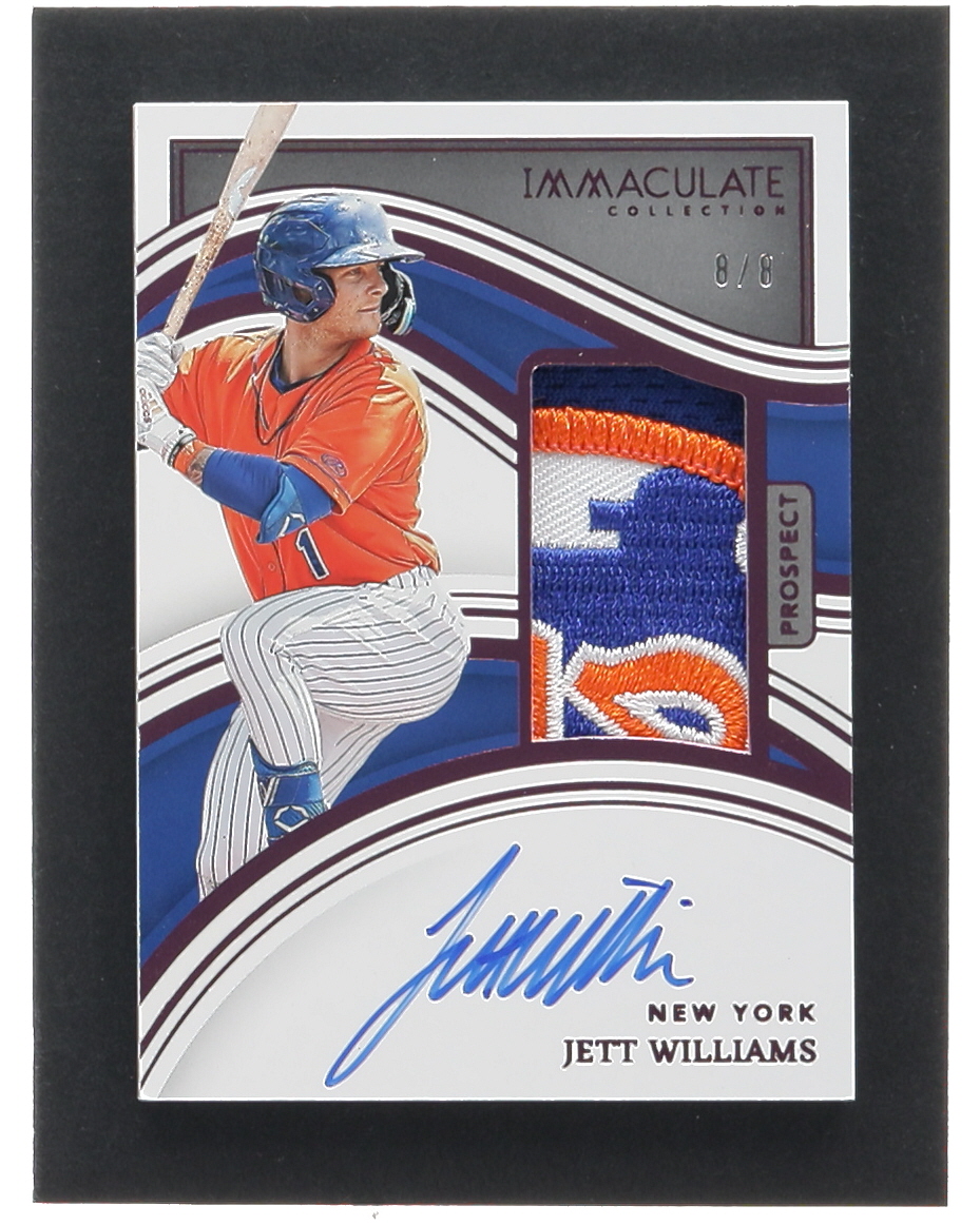 Jett Williams 2023 Immaculate Collection Pink #47 JSY AU RC #8/8 at PristineAuction.com Jett Williams 2023 Immaculate Collection Pink #47 JSY AU RC #8/8 at PristineAuction.com