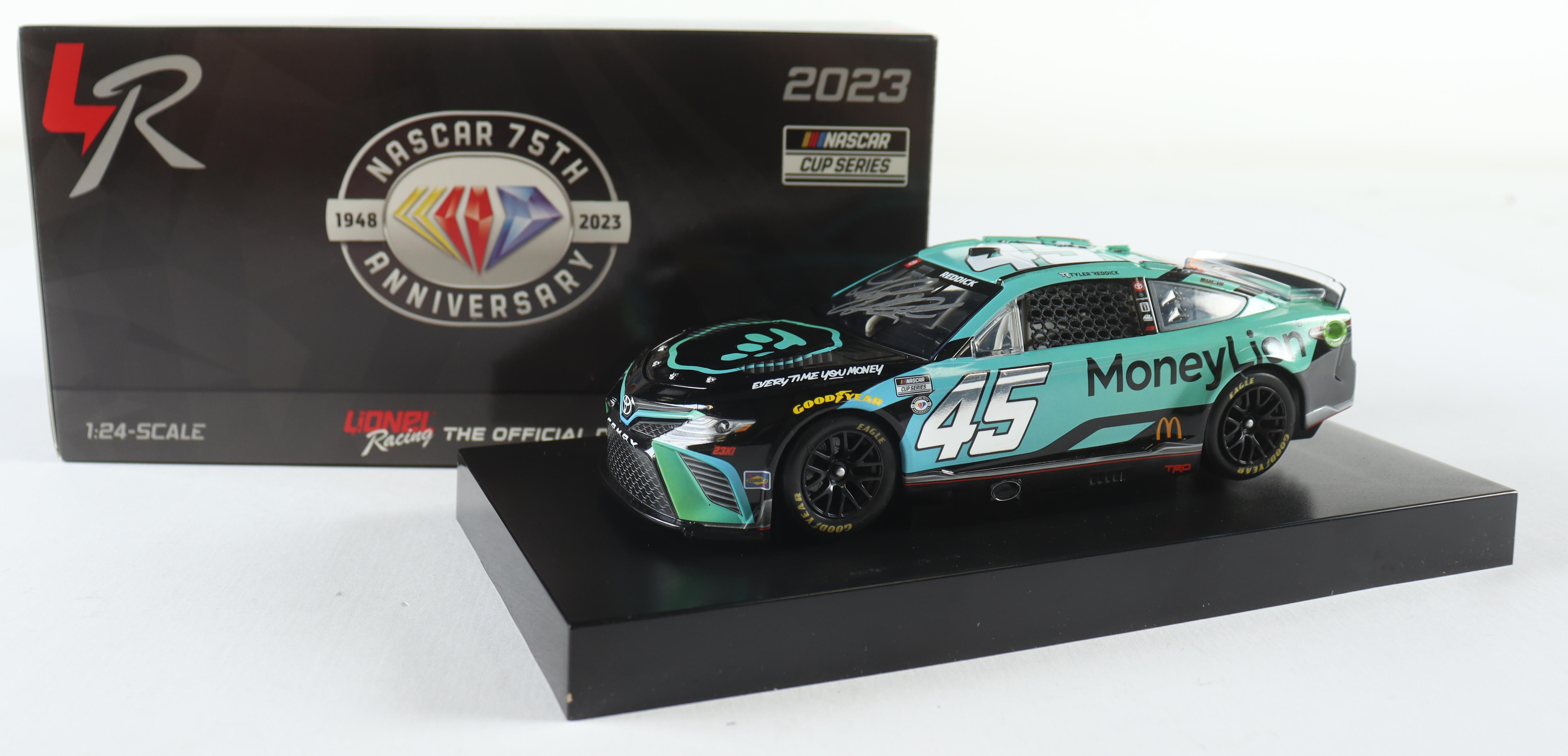 Tyler Reddick Signed 2023 #45 MoneyLion I 1:24 Diecast Car (PA) at PristineAuction.com Tyler Reddick Signed 2023 #45 MoneyLion I 1:24 Diecast Car (PA) at PristineAuction.com