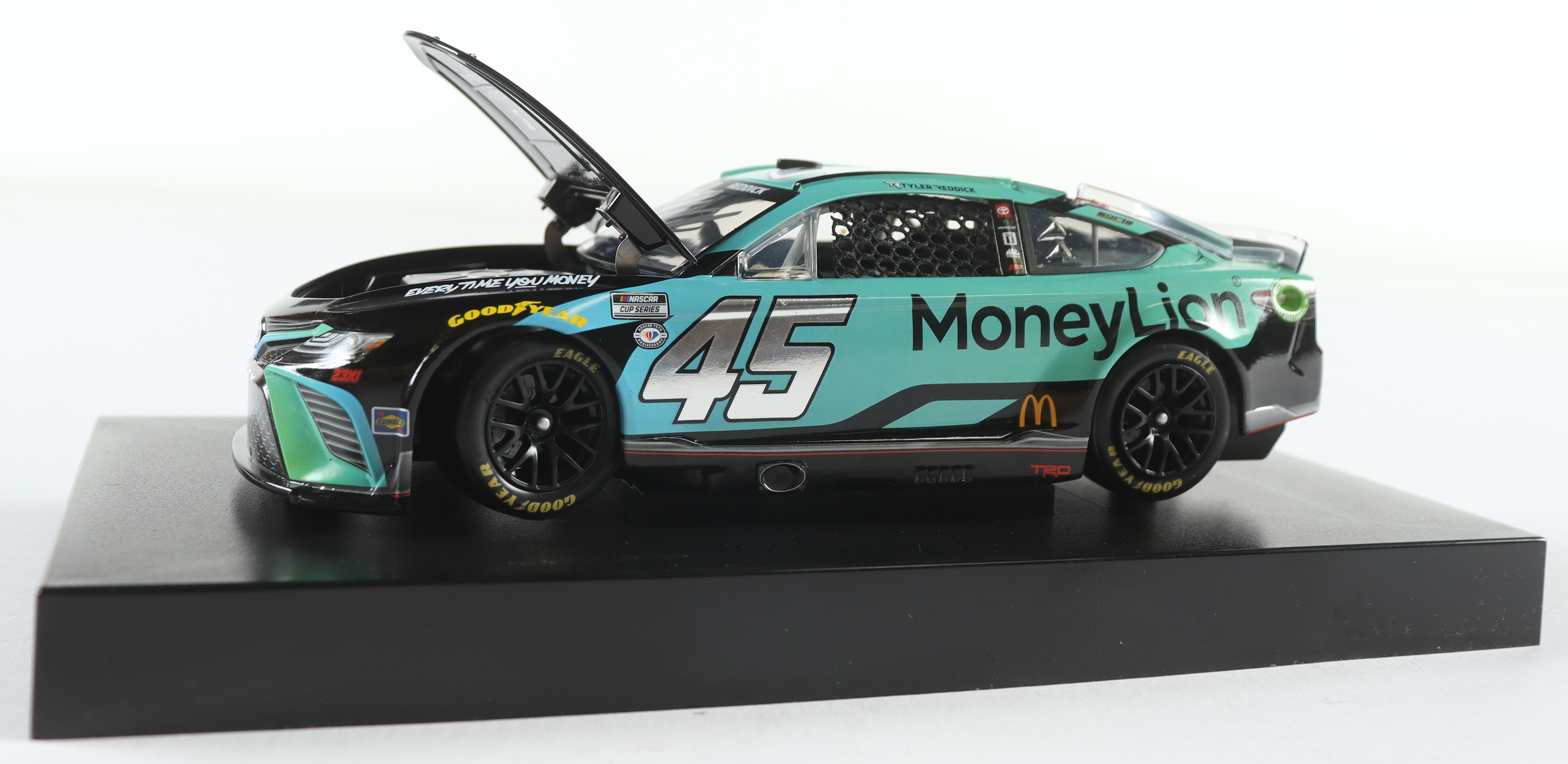 Tyler Reddick Signed 2023 #45 MoneyLion I 1:24 Diecast Car (PA) at PristineAuction.com Tyler Reddick Signed 2023 #45 MoneyLion I 1:24 Diecast Car (PA) at PristineAuction.com