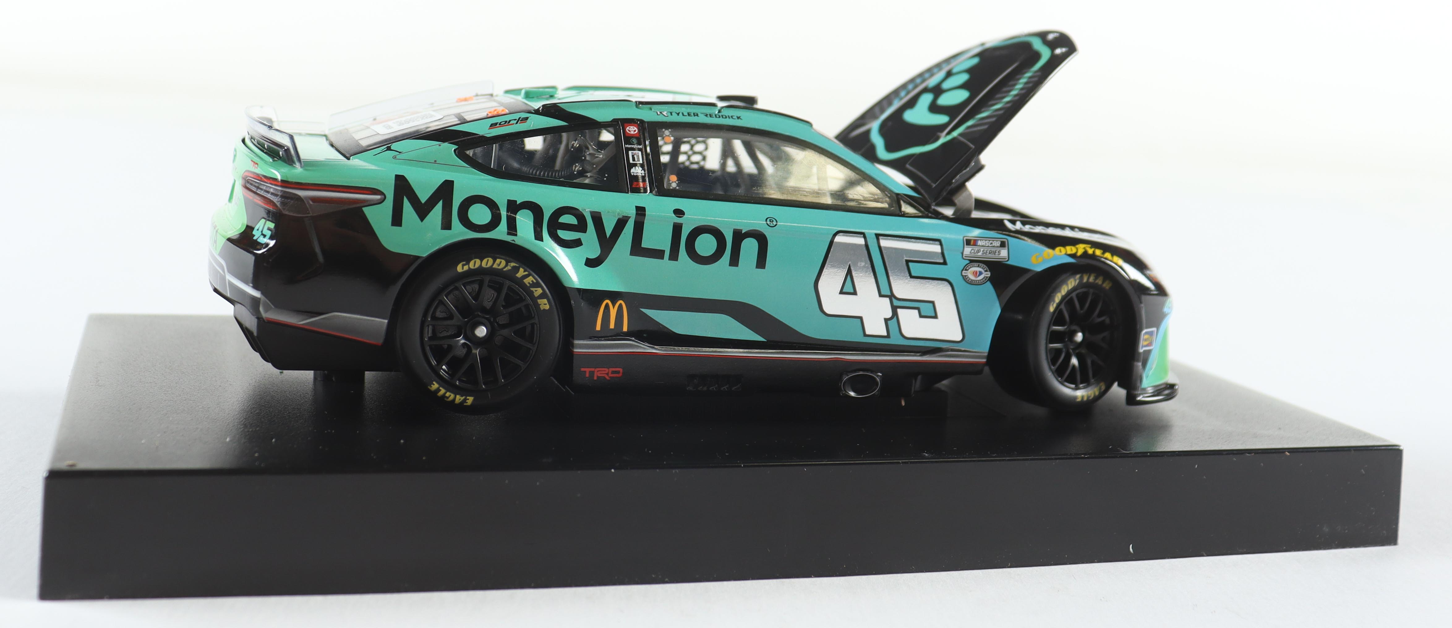 Tyler Reddick Signed 2023 #45 MoneyLion I 1:24 Diecast Car (PA) at PristineAuction.com Tyler Reddick Signed 2023 #45 MoneyLion I 1:24 Diecast Car (PA) at PristineAuction.com