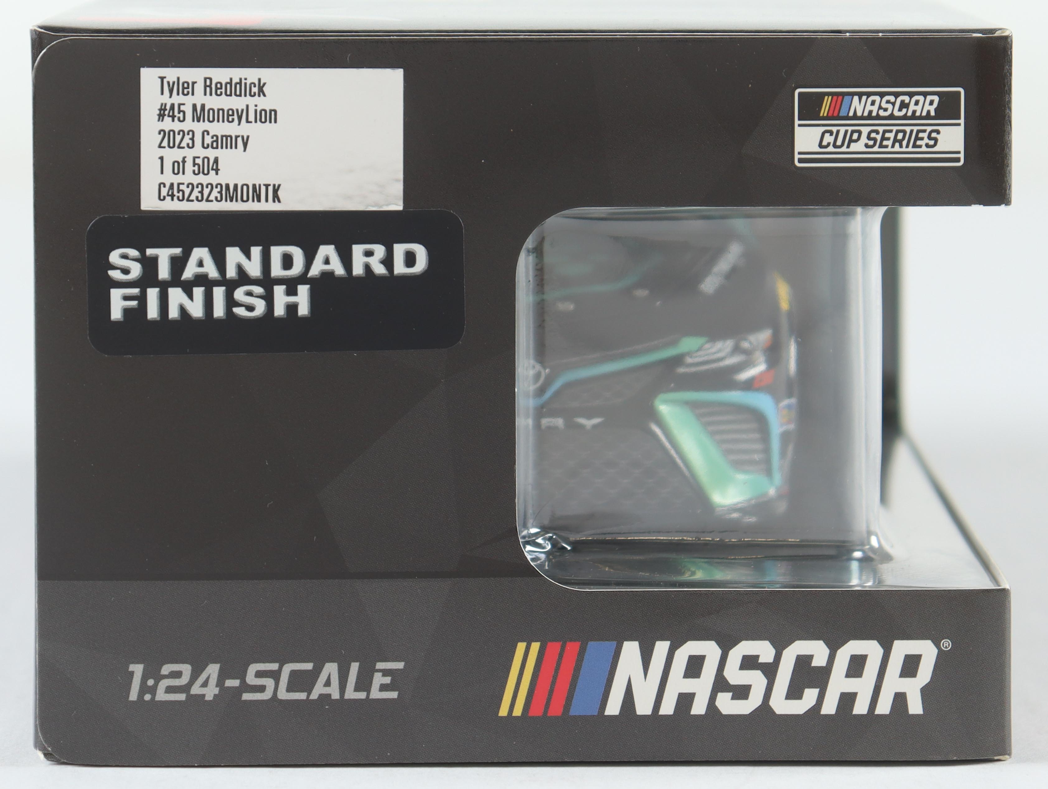 Tyler Reddick Signed 2023 #45 MoneyLion I 1:24 Diecast Car (PA) at PristineAuction.com Tyler Reddick Signed 2023 #45 MoneyLion I 1:24 Diecast Car (PA) at PristineAuction.com