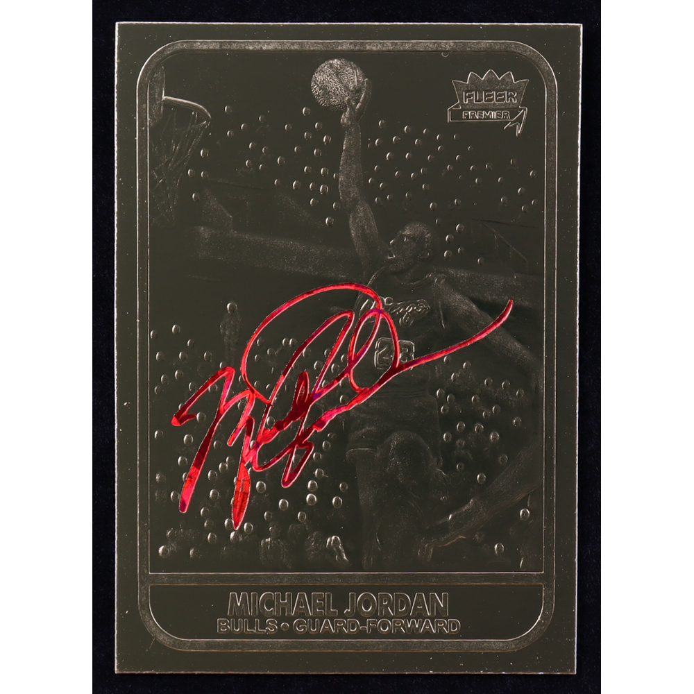 michael jordan fleer premier card