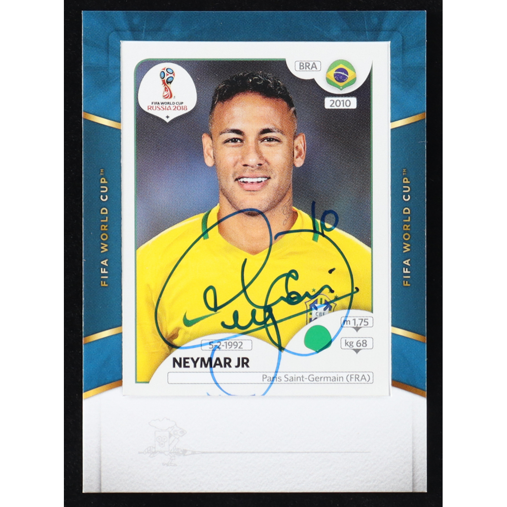 PANINI TREBLE ネイマール　サイン Neymar Jr. 2018-19 Panini Treble World Cup Sticker Signatures #WC
