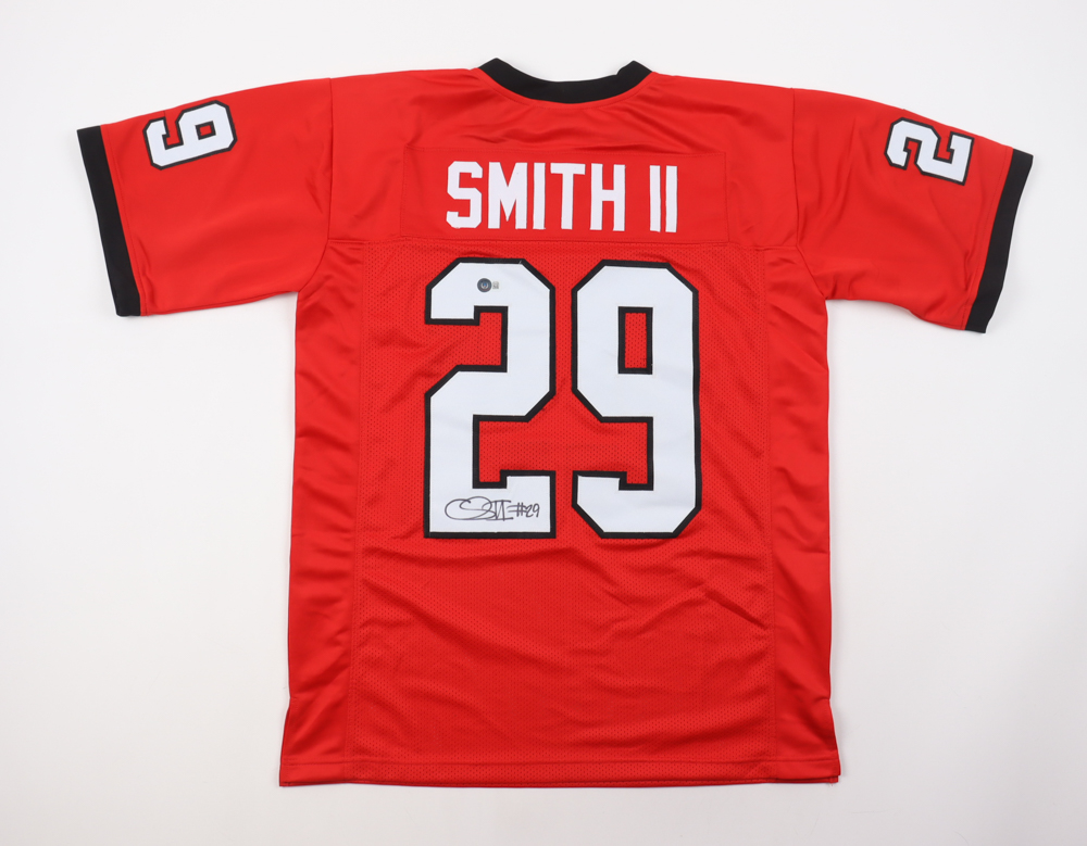 Christopher Smith II Signed Jersey (Beckett) at PristineAuction.com Christopher Smith II Signed Jersey (Beckett) at PristineAuction.com