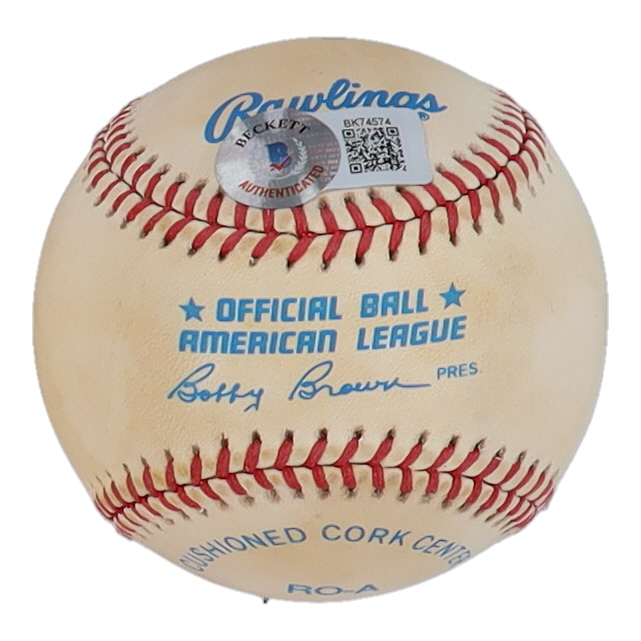 Frank Howard Signed OAL Baseball Inscribed "1968 1970 A.L. HR King" (Beckett) at PristineAuction.com Frank Howard Signed OAL Baseball Inscribed "1968 1970 A.L. HR King" (Beckett) at PristineAuction.com