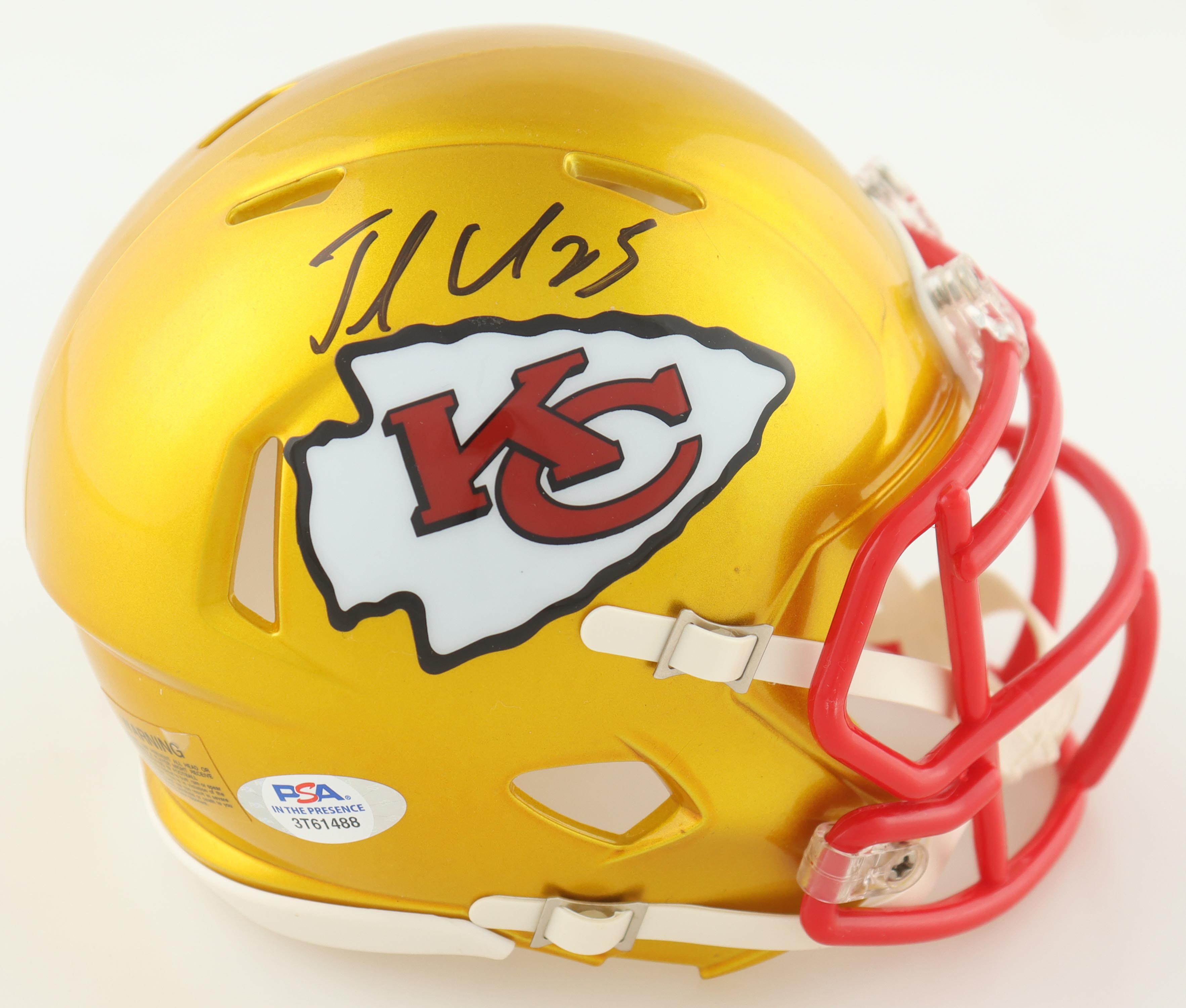 Jamaal Charles Signed Chiefs Speed Mini Helmet (PSA) at PristineAuction.com Jamaal Charles Signed Chiefs Speed Mini Helmet (PSA) at PristineAuction.com