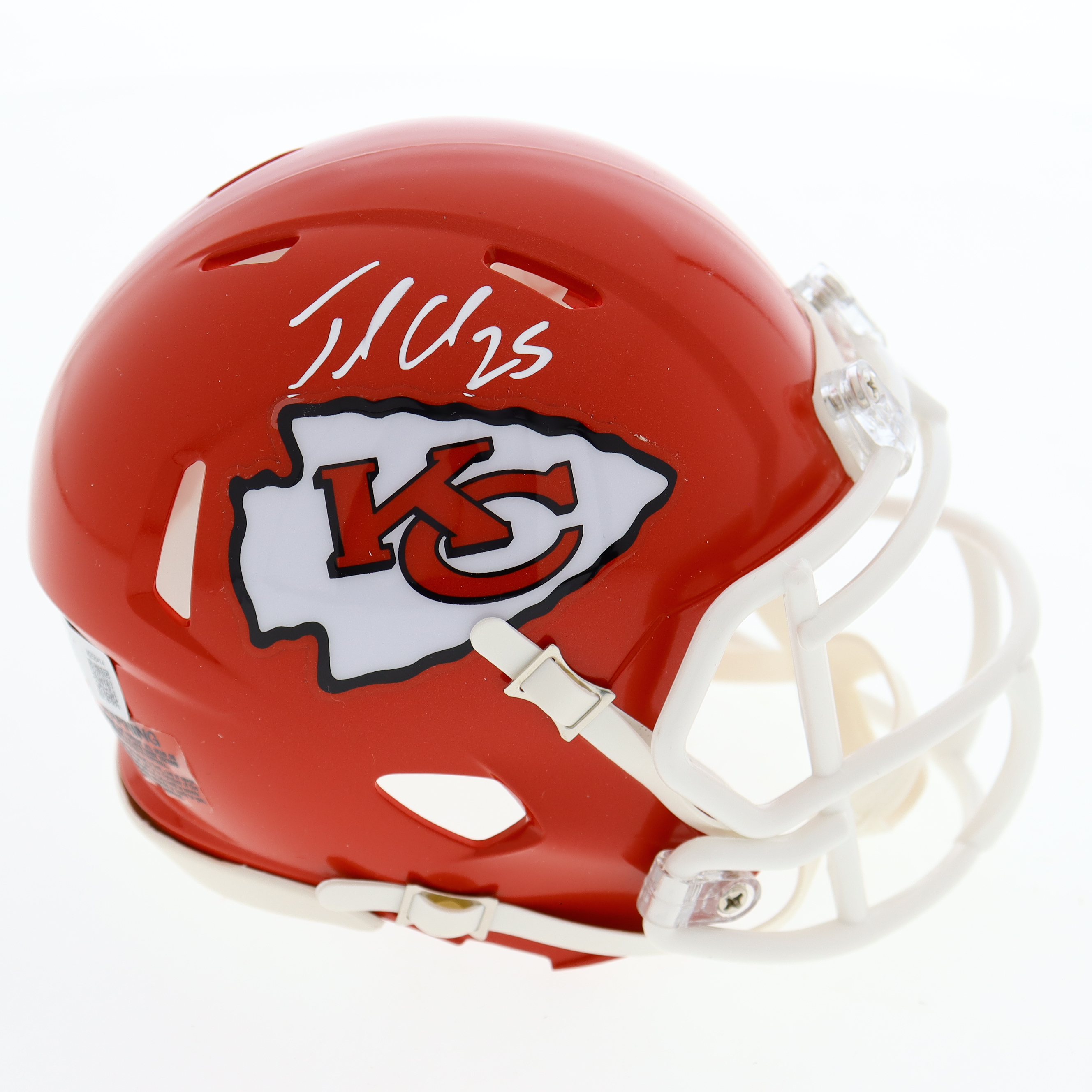 Jamaal Charles Signed Chiefs Speed Mini Helmet (Beckett) at PristineAuction.com Jamaal Charles Signed Chiefs Speed Mini Helmet (Beckett) at PristineAuction.com