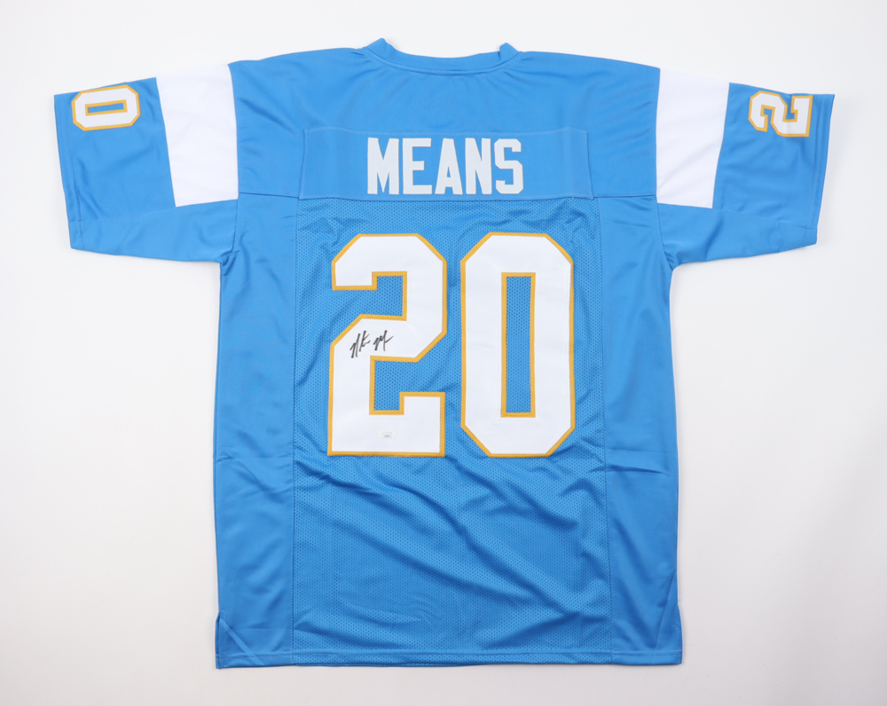 Natrone Means Signed Jersey (JSA) at PristineAuction.com Natrone Means Signed Jersey (JSA) at PristineAuction.com