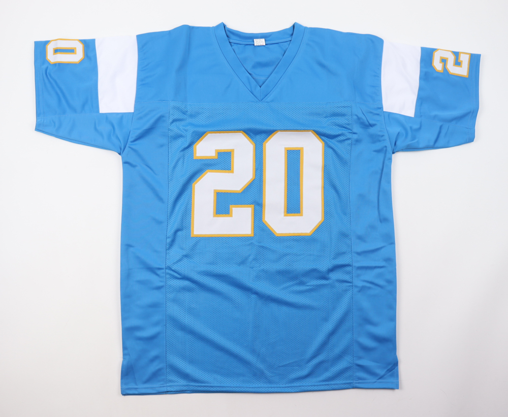 Natrone Means Signed Jersey (JSA) at PristineAuction.com Natrone Means Signed Jersey (JSA) at PristineAuction.com