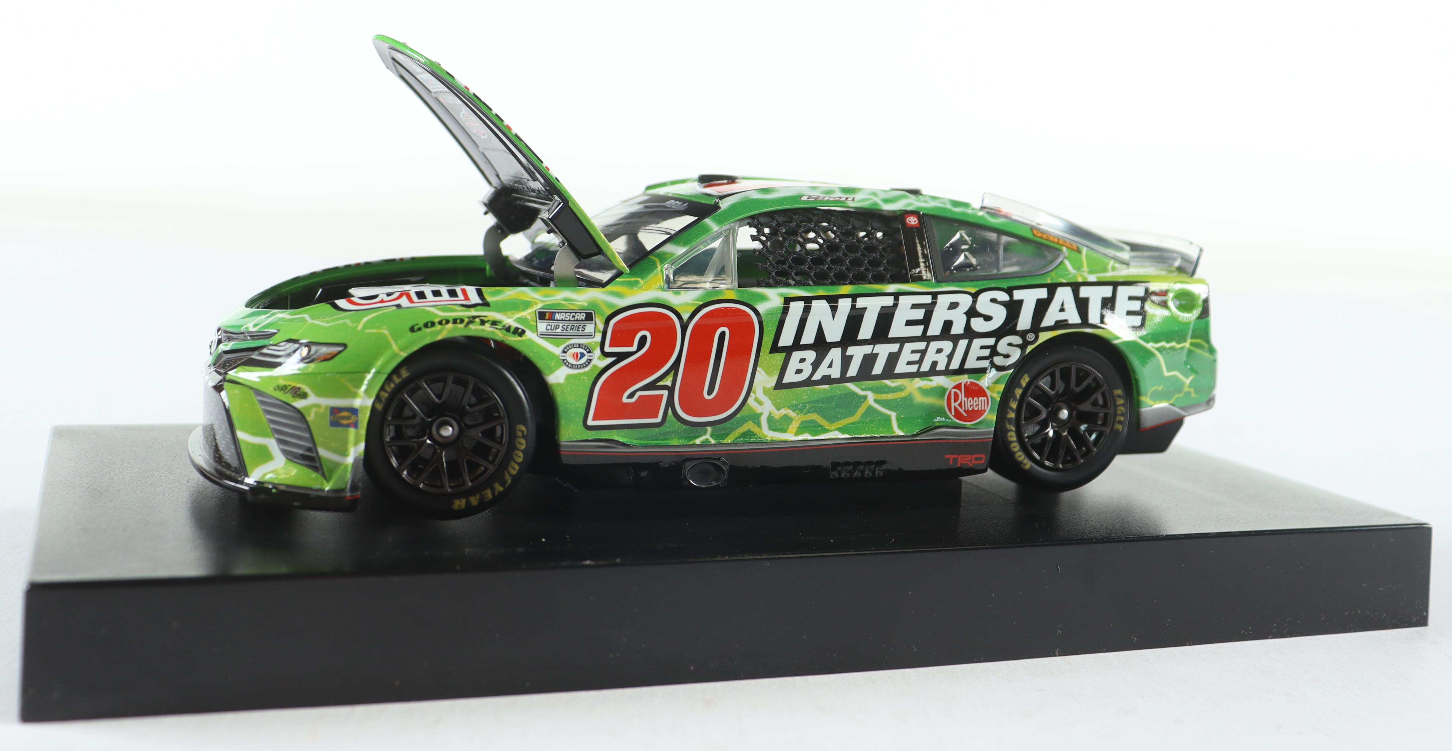 Christopher Bell Signed 2023 #20 Interstate Batteries I 1:24 Diecast Car (PA) at PristineAuction.com Christopher Bell Signed 2023 #20 Interstate Batteries I 1:24 Diecast Car (PA) at PristineAuction.com