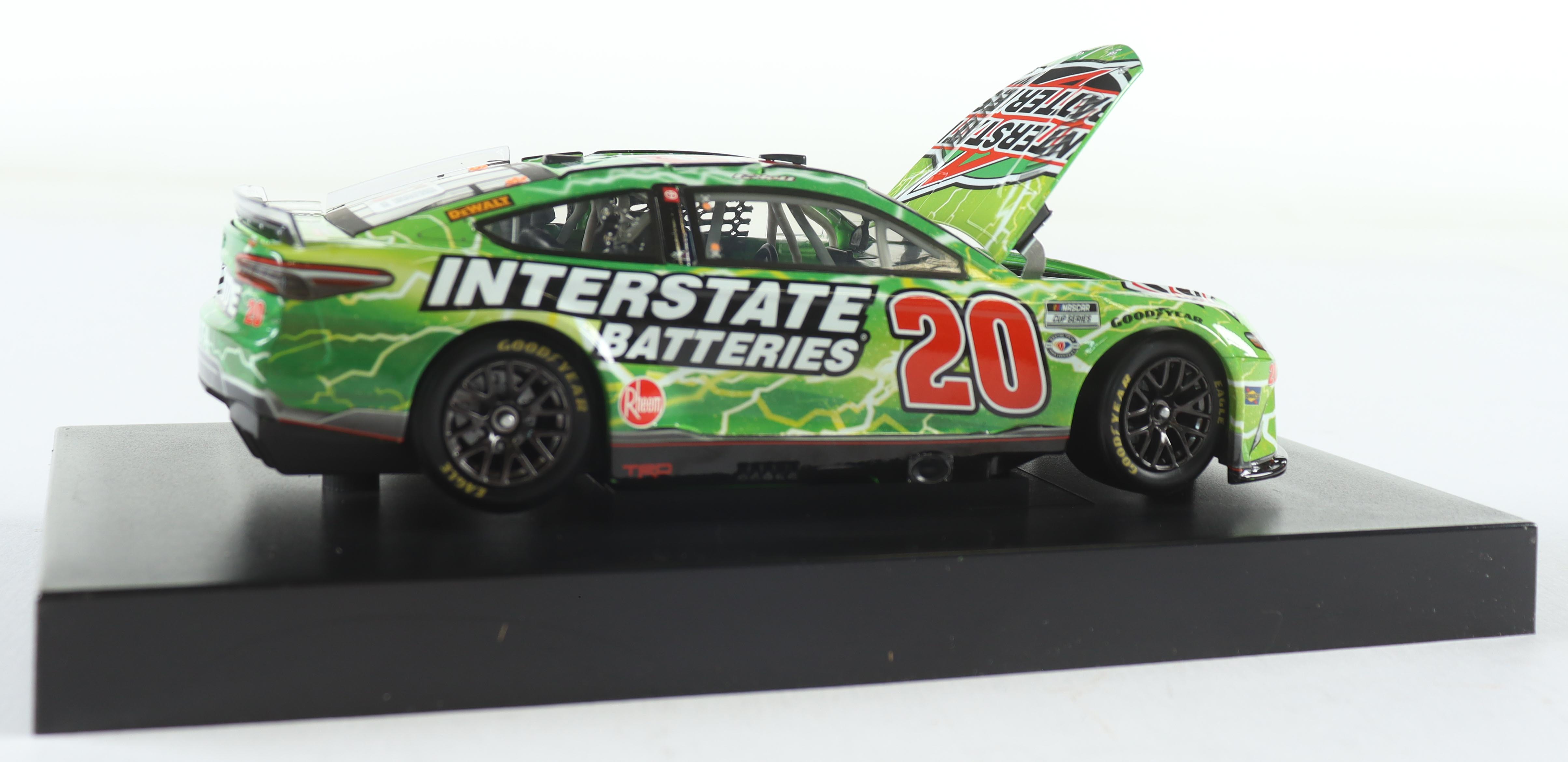 Christopher Bell Signed 2023 #20 Interstate Batteries I 1:24 Diecast Car (PA) at PristineAuction.com Christopher Bell Signed 2023 #20 Interstate Batteries I 1:24 Diecast Car (PA) at PristineAuction.com