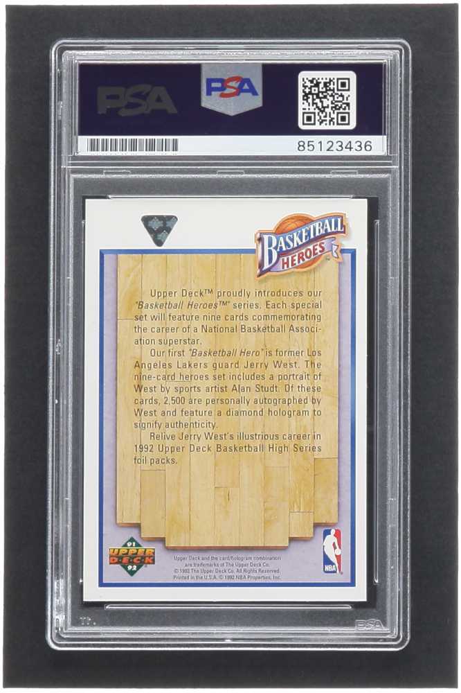 thumbnail image 2 of Magic Johnson Signed 1991 Upper Deck #34 Card – Auto 10 – BAS Slabbed – Lakers 2 of 2