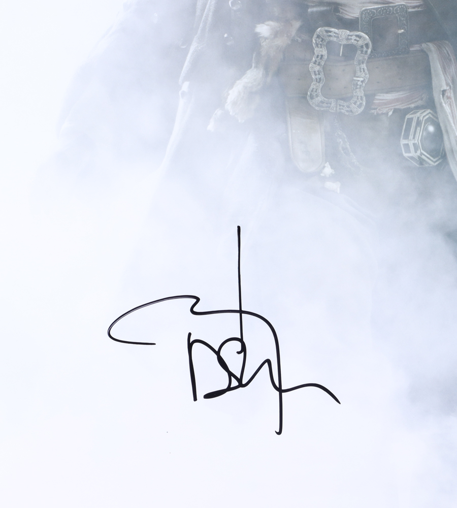 Johnny Depp Signed "Pirates of the Caribbean" 22x34 Movie Poster (PSA & Beckett) at PristineAuction.com Johnny Depp Signed "Pirates of the Caribbean" 22x34 Movie Poster (PSA & Beckett) at PristineAuction.com