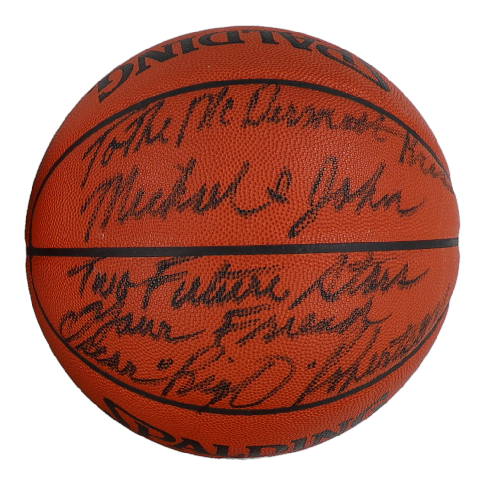 Oscar Robertson signed basketball main image 0
