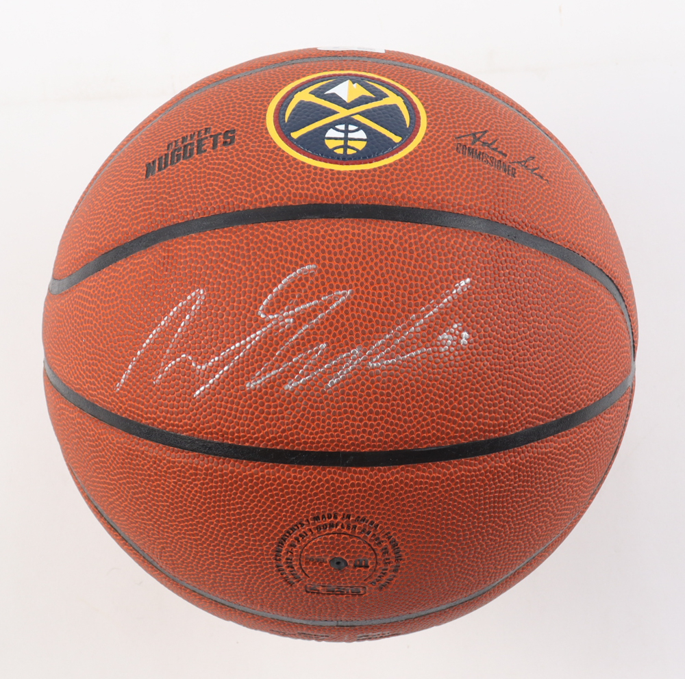 Aaron Gordon Signed Nuggets Logo NBA Basketball (Beckett) at PristineAuction.com Aaron Gordon Signed Nuggets Logo NBA Basketball (Beckett) at PristineAuction.com