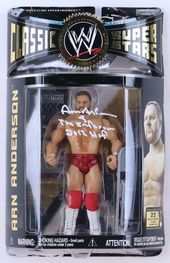 Arn Anderson Signed WWE Classic Superstars Collector Series #12 Action Figure Inscribed "The Enforcer" & "HOF 2012" (Beckett) at PristineAuction.com Arn Anderson Signed WWE Classic Superstars Collector Series #12 Action Figure Inscribed "The Enforcer" & "HOF 2012" (Beckett) at PristineAuction.com