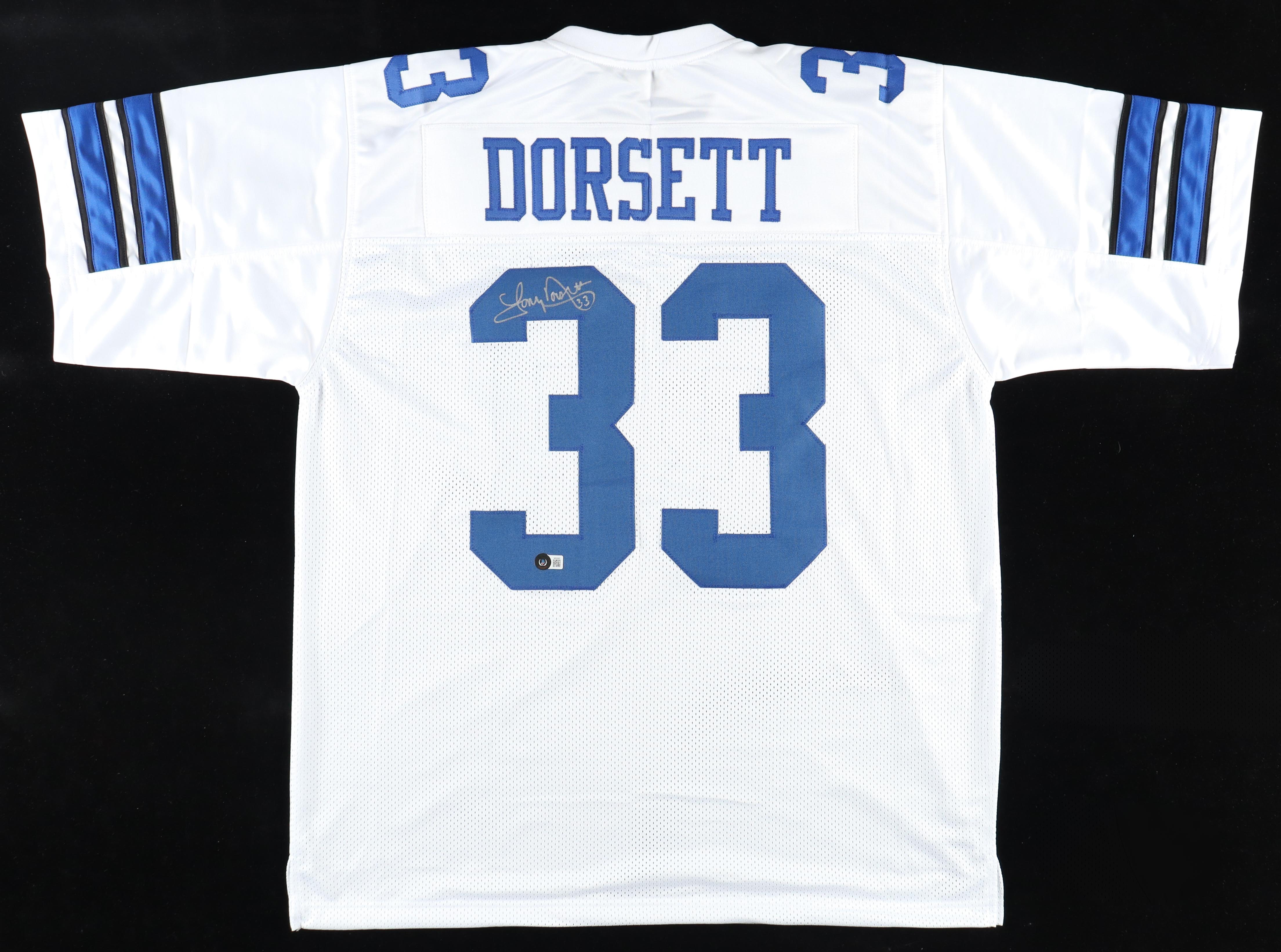 Tony Dorsett Signed Jersey (Beckett) at PristineAuction.com Tony Dorsett Signed Jersey (Beckett) at PristineAuction.com