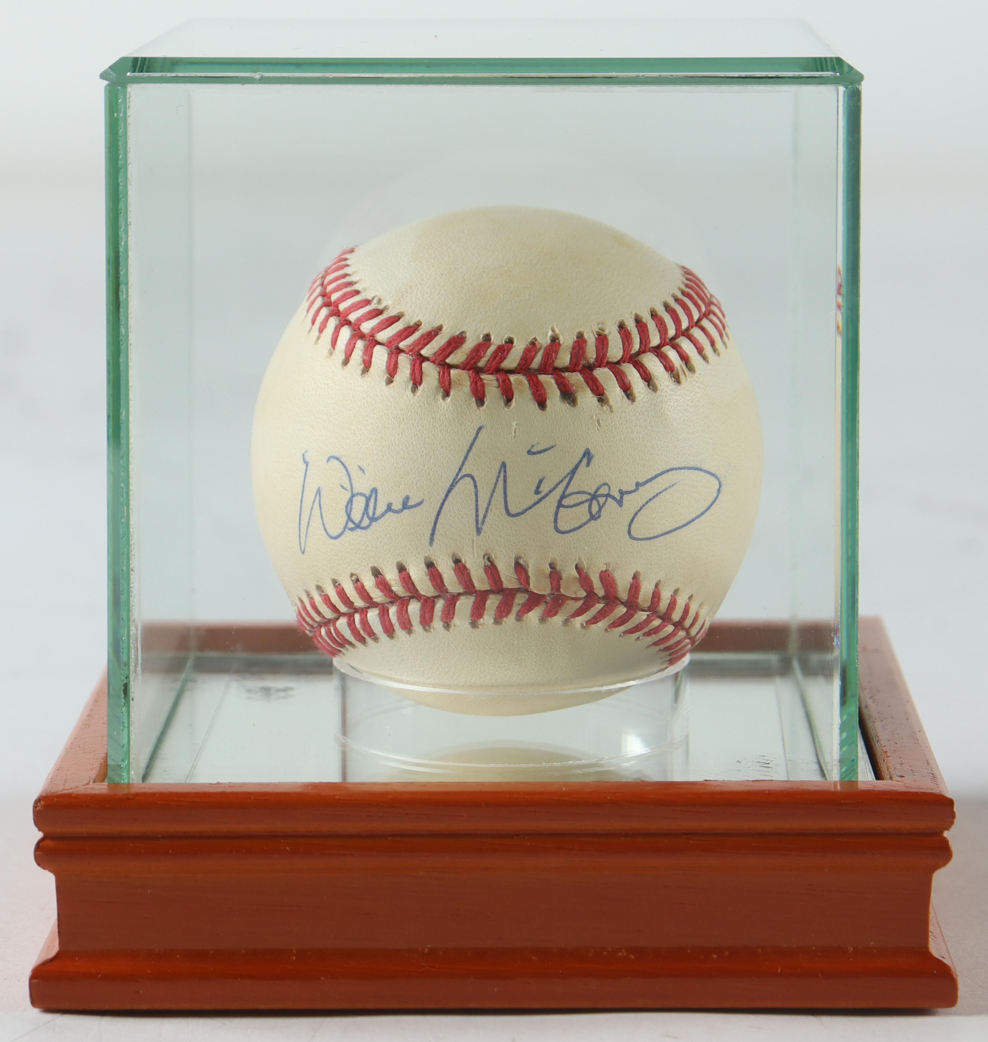 Willie McCovey Signed ONL Baseball With Display Case (PSA) at PristineAuction.com Willie McCovey Signed ONL Baseball With Display Case (PSA) at PristineAuction.com