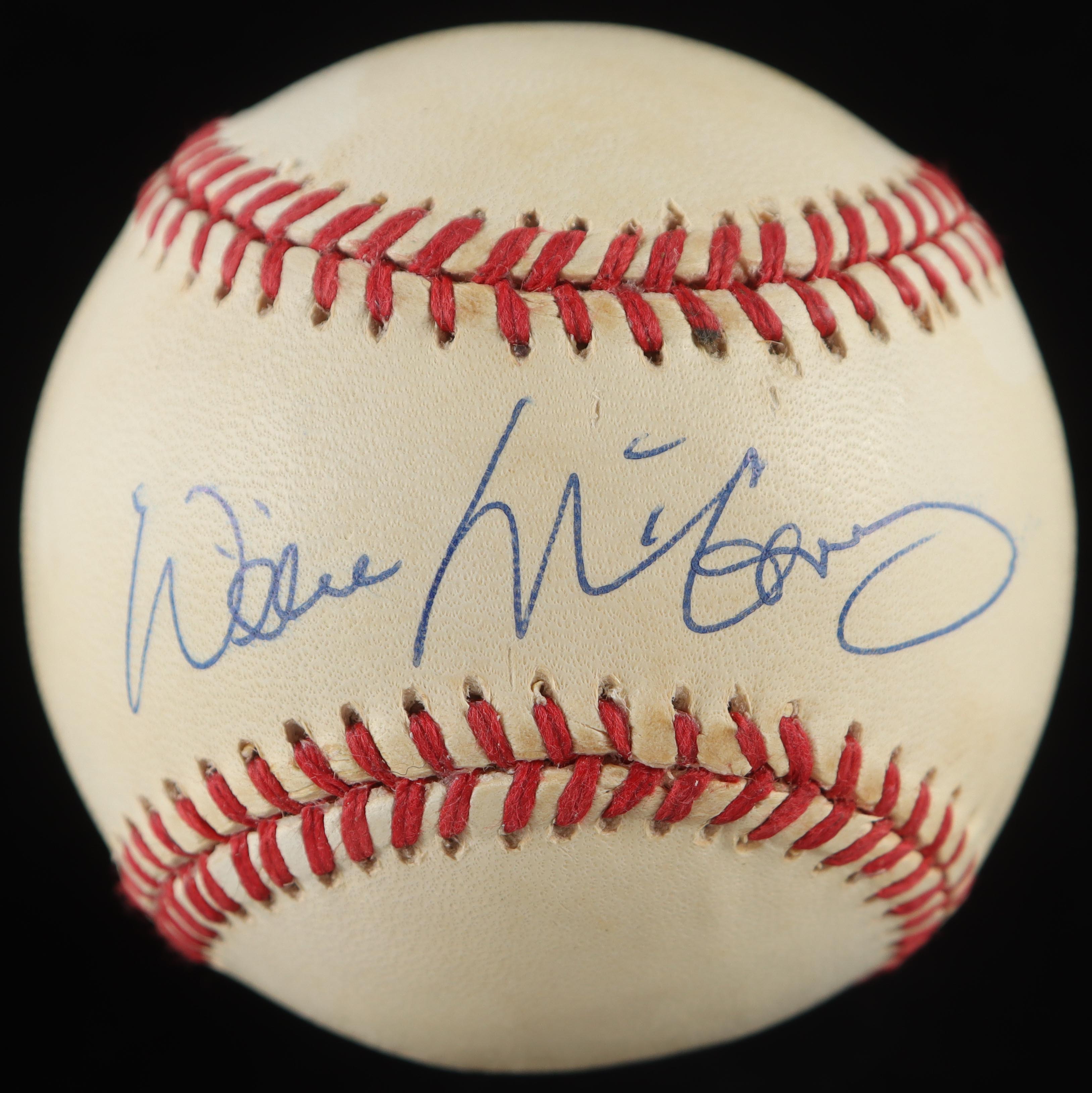 Willie McCovey Signed ONL Baseball With Display Case (PSA) at PristineAuction.com Willie McCovey Signed ONL Baseball With Display Case (PSA) at PristineAuction.com