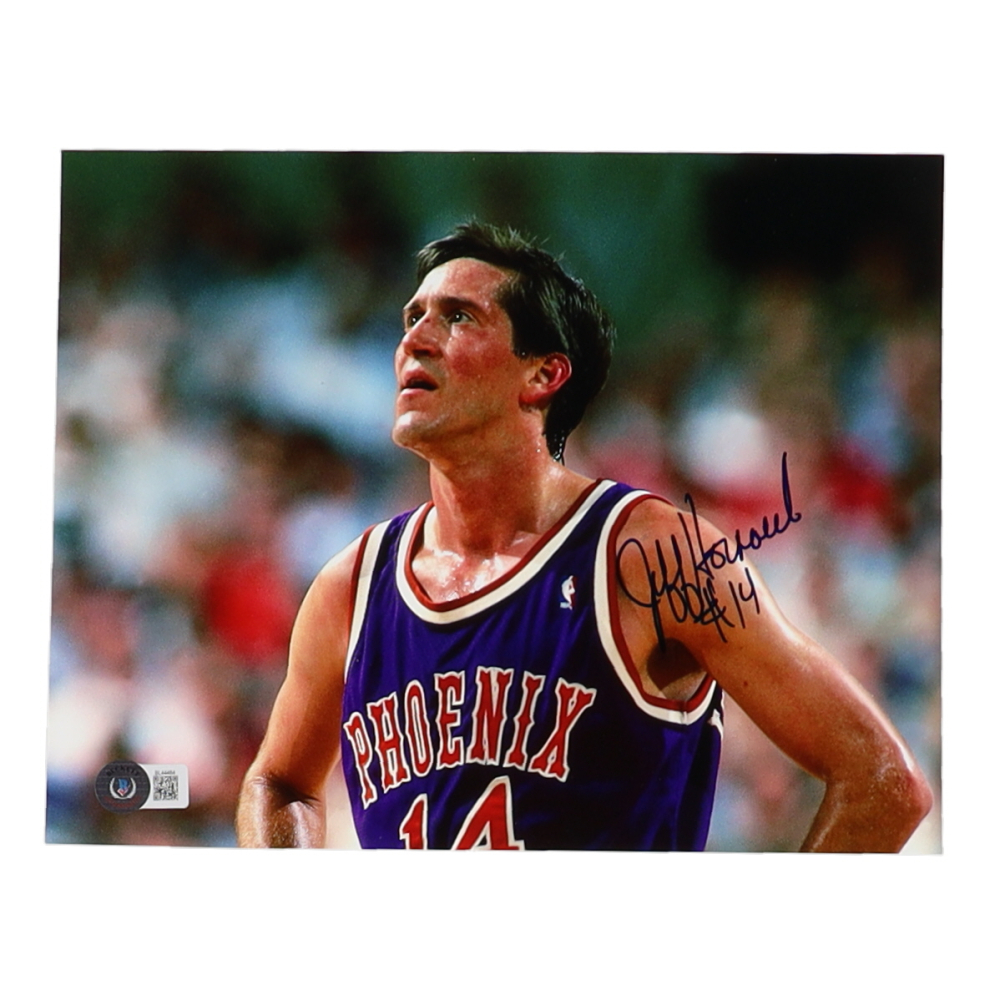 Jeff Hornacek Signed Suns 8x10 Photo (Beckett) | Pristine Auction