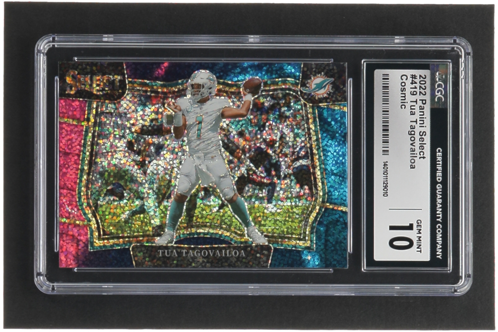 Tua Tagovailoa 2022 Select Cosmic #419 (CGC 10)