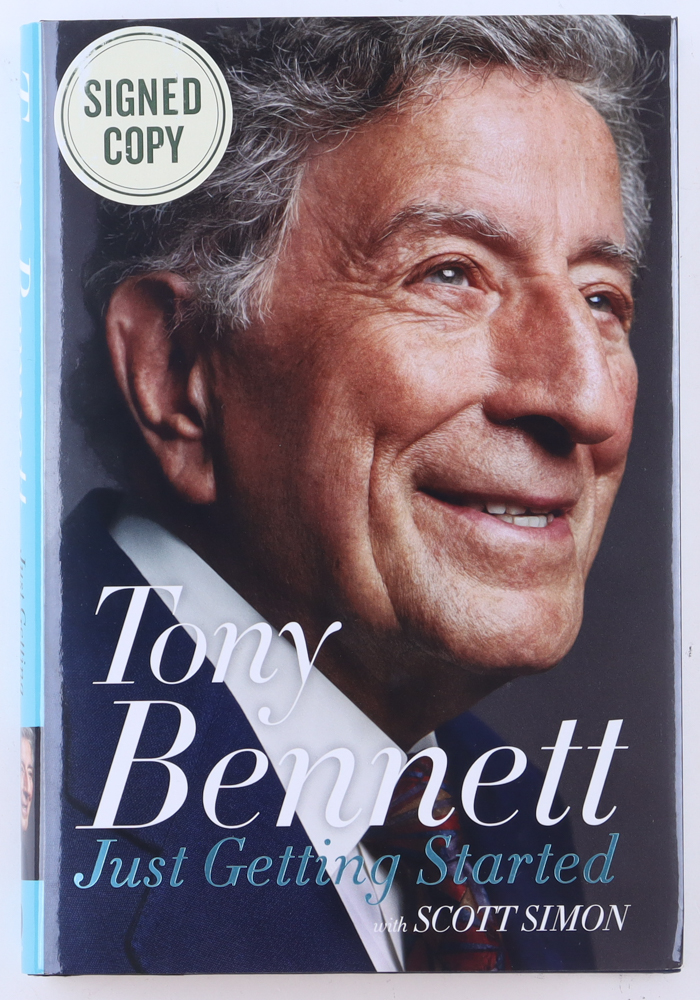Tony Bennett Signed "Just Getting Started" Hardcover Book (Beckett) at PristineAuction.com Tony Bennett Signed "Just Getting Started" Hardcover Book (Beckett) at PristineAuction.com
