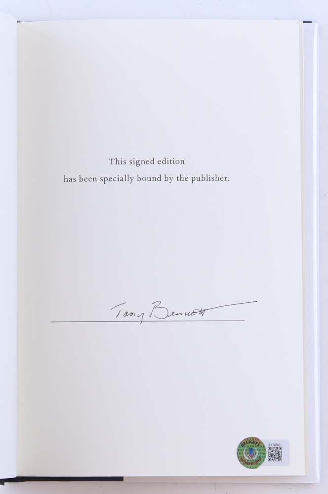 Tony Bennett Signed "Just Getting Started" Hardcover Book (Beckett) at PristineAuction.com Tony Bennett Signed "Just Getting Started" Hardcover Book (Beckett) at PristineAuction.com