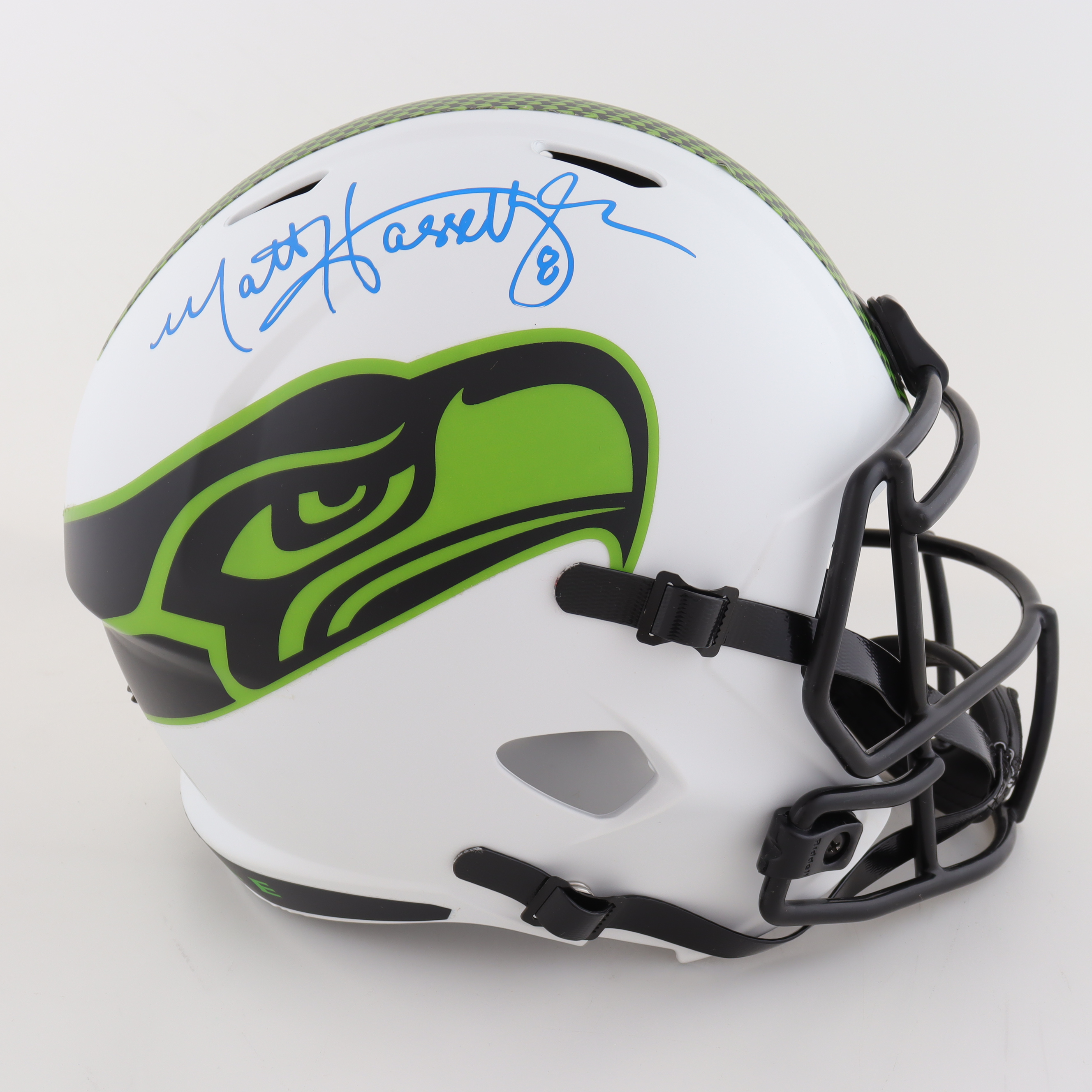 Matt Hasselbeck Signed Seahawks Full-Size Lunar Eclipse Alternate Speed Helmet (Beckett) at PristineAuction.com Matt Hasselbeck Signed Seahawks Full-Size Lunar Eclipse Alternate Speed Helmet (Beckett) at PristineAuction.com