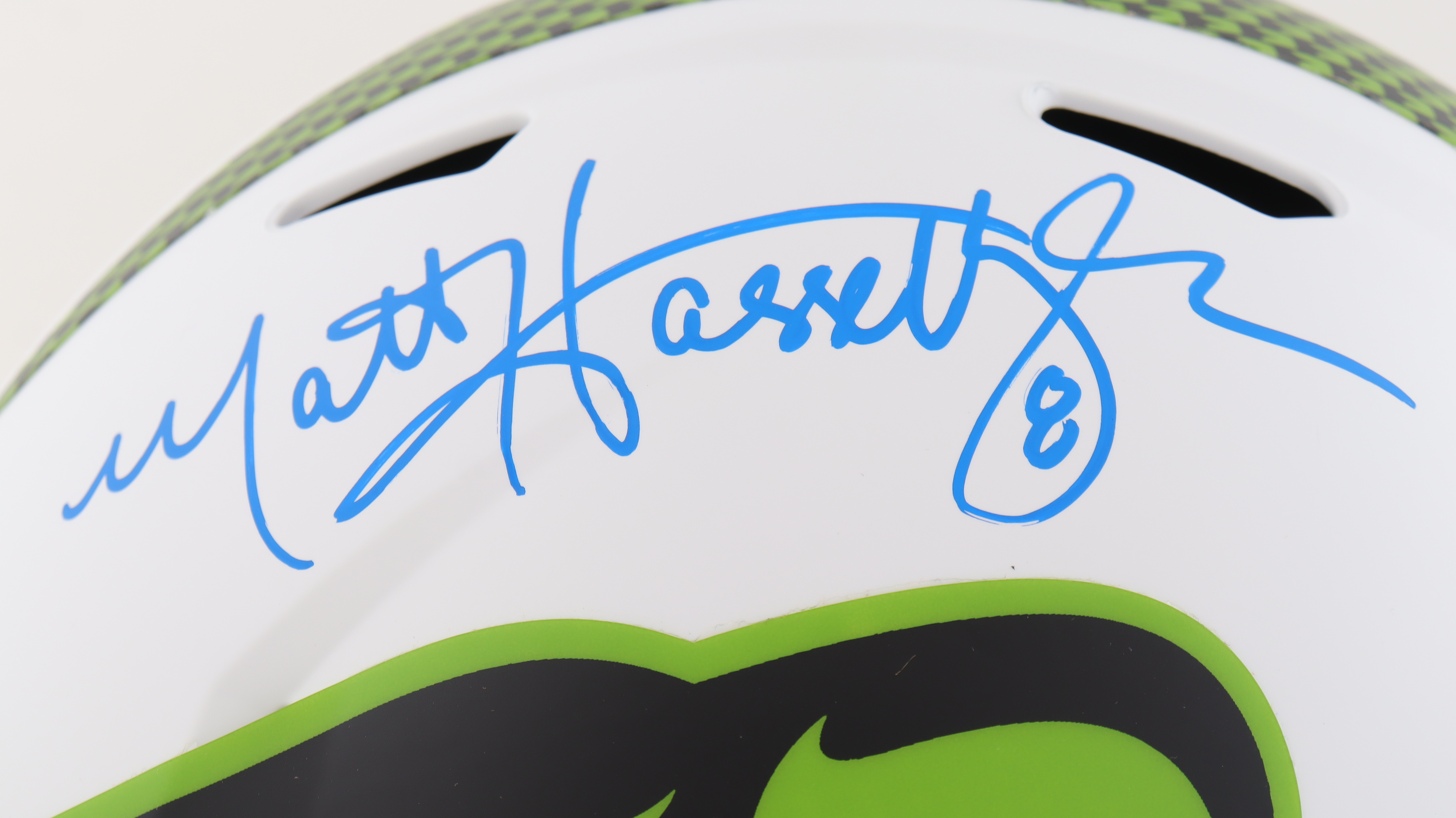Matt Hasselbeck Signed Seahawks Full-Size Lunar Eclipse Alternate Speed Helmet (Beckett) at PristineAuction.com Matt Hasselbeck Signed Seahawks Full-Size Lunar Eclipse Alternate Speed Helmet (Beckett) at PristineAuction.com