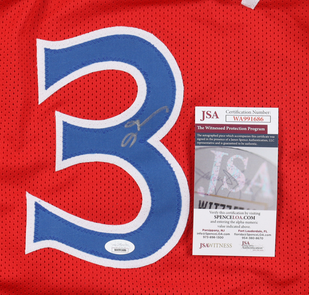 Allen Iverson Signed Jersey (JSA) at PristineAuction.com Allen Iverson Signed Jersey (JSA) at PristineAuction.com