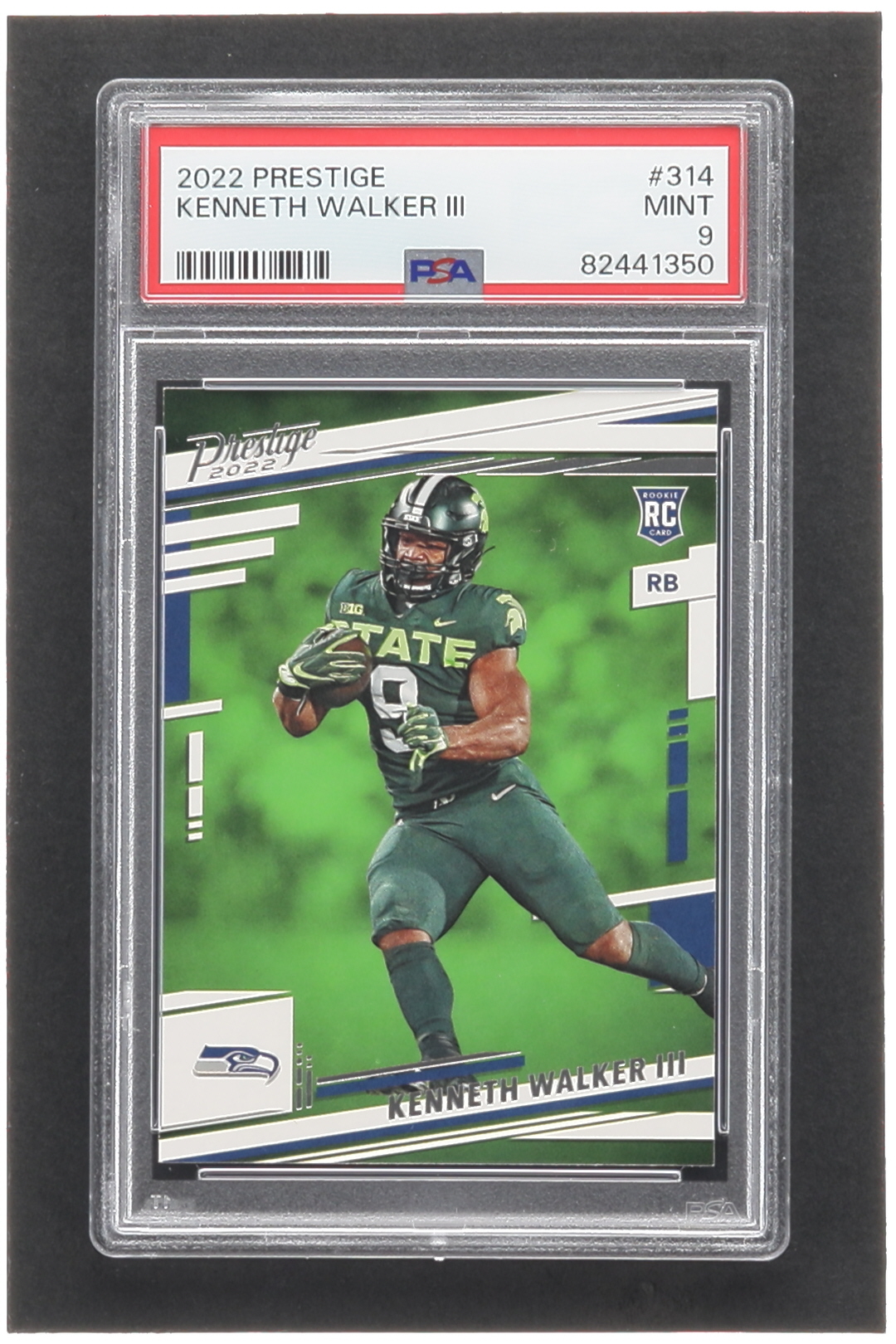 Kenneth Walker III 2022 Prestige #314 RC (PSA 9) at PristineAuction.com Kenneth Walker III 2022 Prestige #314 RC (PSA 9) at PristineAuction.com