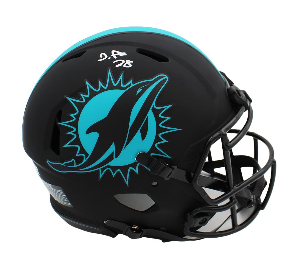 De'Von Achane Signed Dolphins Full-Size Authentic On-Field Eclipse Speed Helmet (Beckett) at PristineAuction.com De'Von Achane Signed Dolphins Full-Size Authentic On-Field Eclipse Speed Helmet (Beckett) at PristineAuction.com