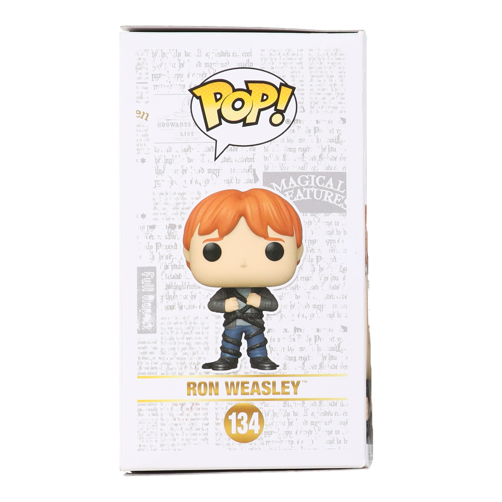 Rupert Grint Signed "Harry Potter" #134 Ron Weasley Funko Pop! Vinyl Figure (Beckett) at PristineAuction.com Rupert Grint Signed "Harry Potter" #134 Ron Weasley Funko Pop! Vinyl Figure (Beckett) at PristineAuction.com