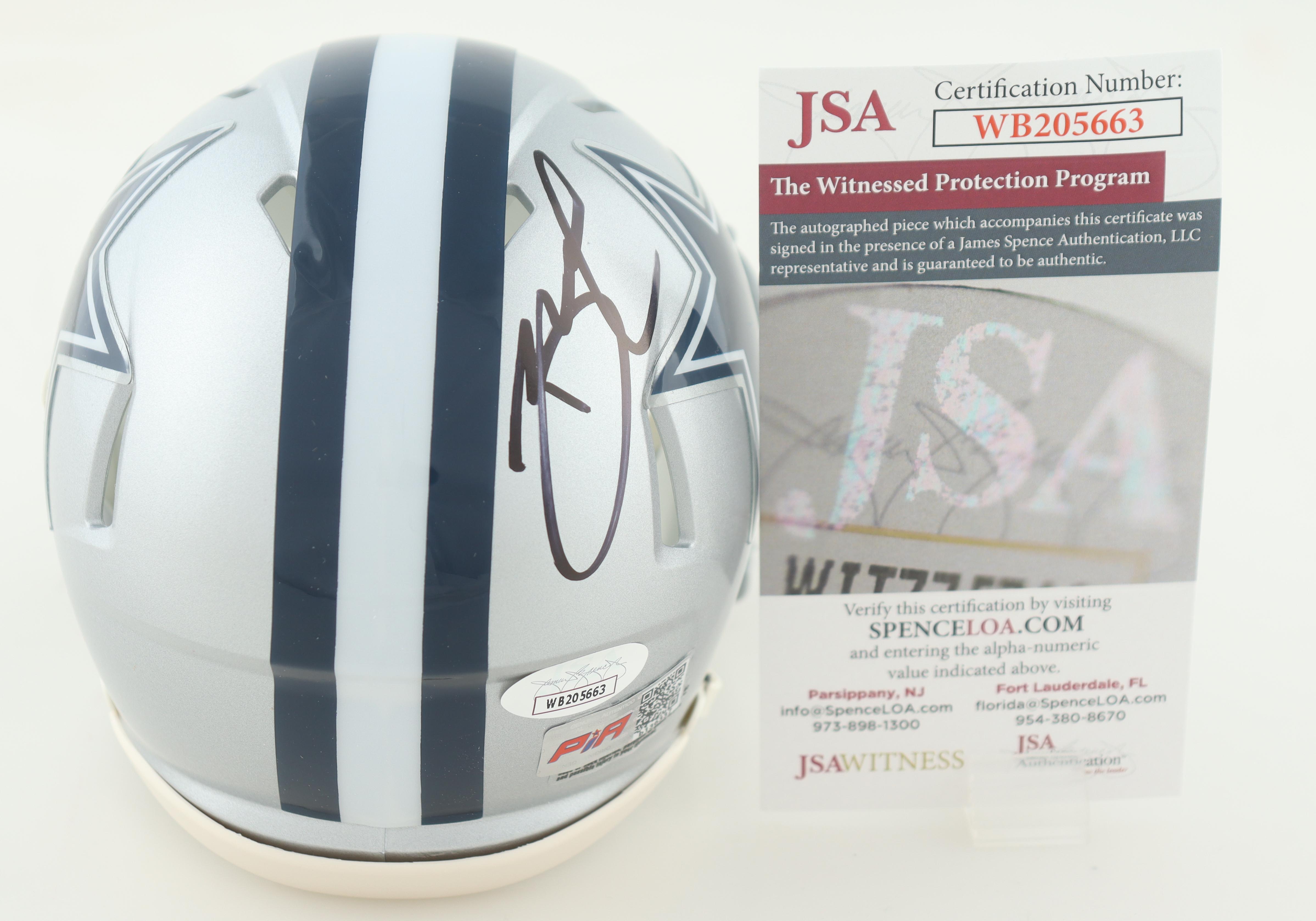 Brandin Cooks Signed Cowboys Speed Mini Helmet (JSA) at PristineAuction.com Brandin Cooks Signed Cowboys Speed Mini Helmet (JSA) at PristineAuction.com