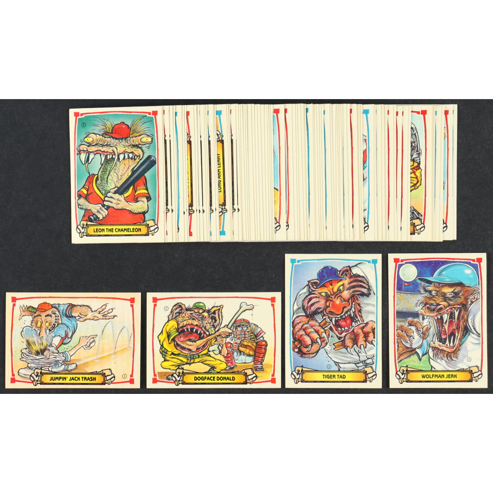 1988 Leaf Baseball's Greatest Grossouts Complete Set of (88) Cards Pristine Auction