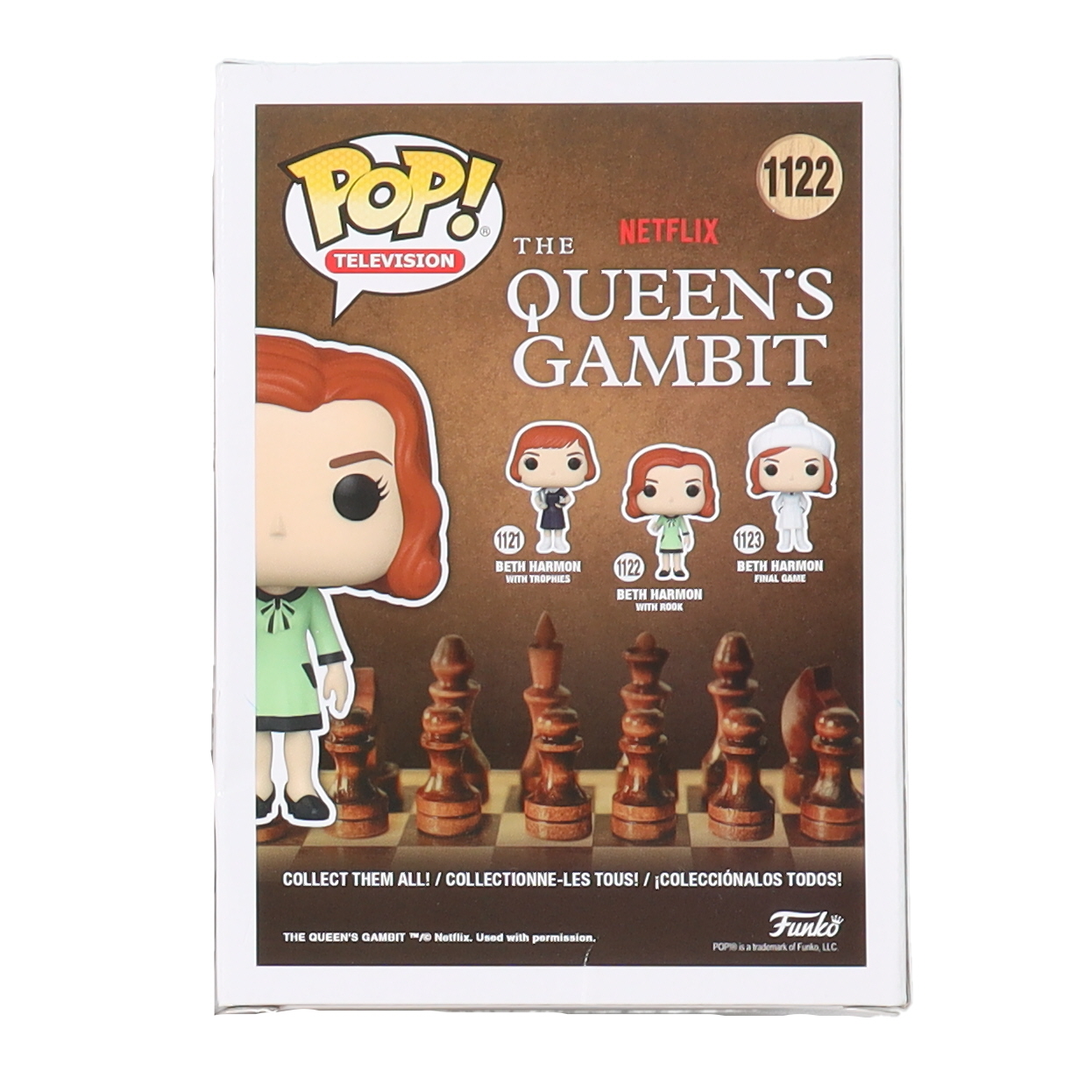 Anya Taylor-Joy Signed "The Queen's Gambit" #1122 Beth Harmon Funko Pop! Vinyl Figure (Beckett) at PristineAuction.com Anya Taylor-Joy Signed "The Queen's Gambit" #1122 Beth Harmon Funko Pop! Vinyl Figure (Beckett) at PristineAuction.com
