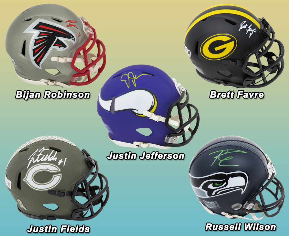 2-PT CONVERSION (1-Full Size Football & 1-Mini Helmet) Signed Mystery Box - Series 16 (Limited to 150) - Schwartz Sports at PristineAuction.com 2-PT CONVERSION (1-Full Size Football & 1-Mini Helmet) Signed Mystery Box - Series 16 (Limited to 150) - Schwartz Sports at PristineAuction.com