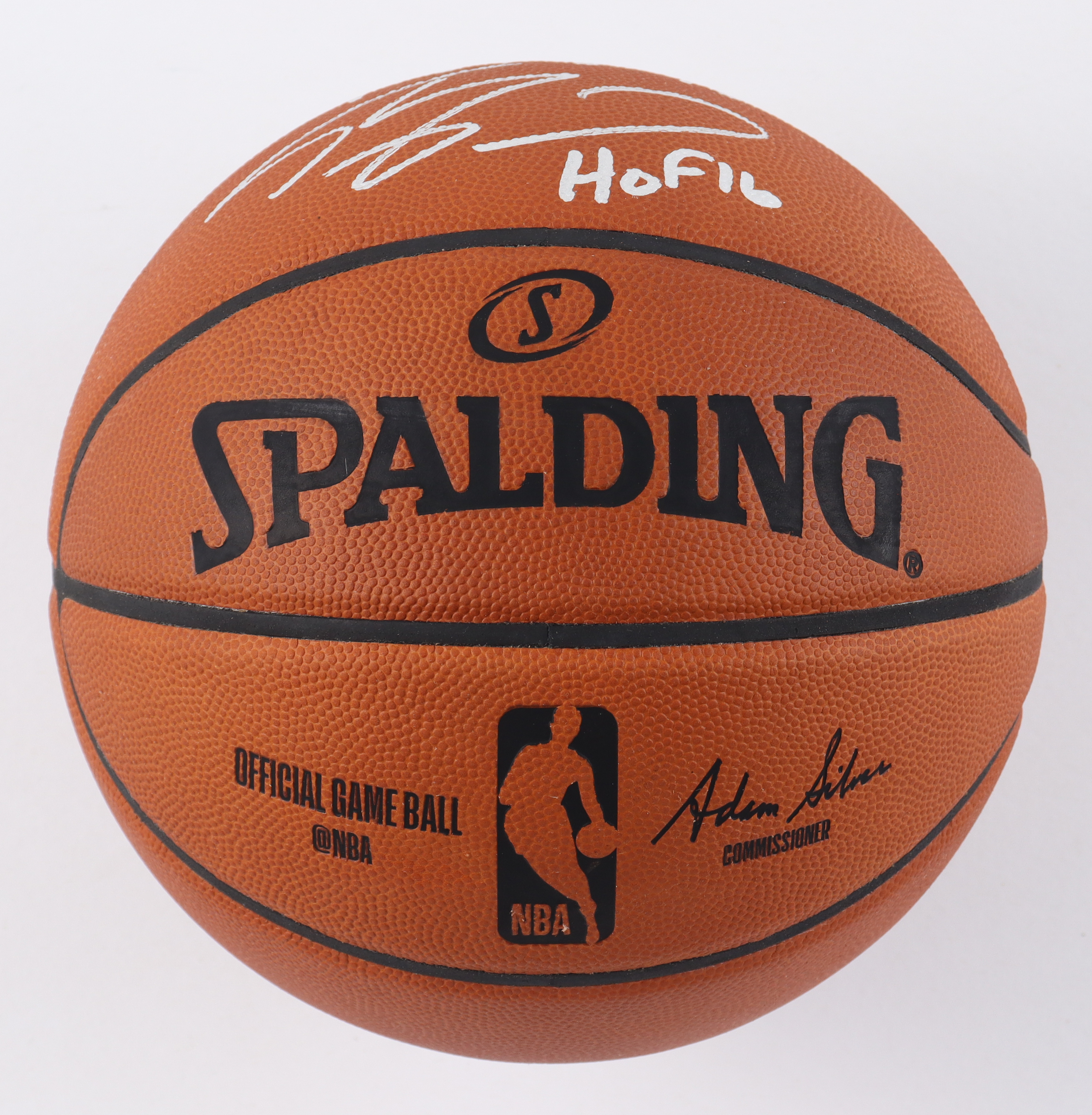 Shaquille O'Neal Signed Official NBA Game Ball with (5) Career Inscriptions (Beckett & SportsMemorabilia) at PristineAuction.com Shaquille O'Neal Signed Official NBA Game Ball with (5) Career Inscriptions (Beckett & SportsMemorabilia) at PristineAuction.com