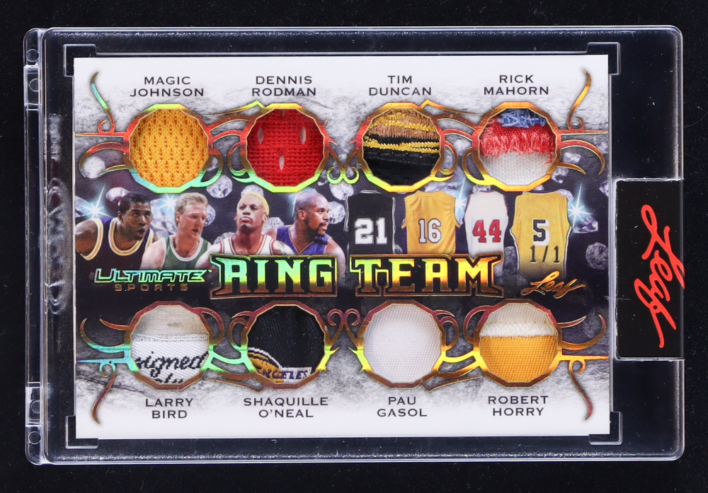 Rodman Rings Magic Johnson / Larry Bird / Dennis Rodman / Shaquille O'Neal / Tim ...