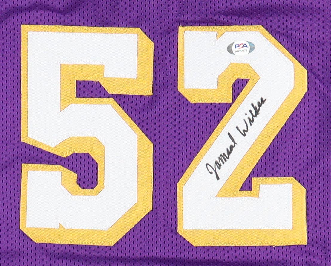 Jamaal Wilkes Signed Jersey (PSA) at PristineAuction.com Jamaal Wilkes Signed Jersey (PSA) at PristineAuction.com