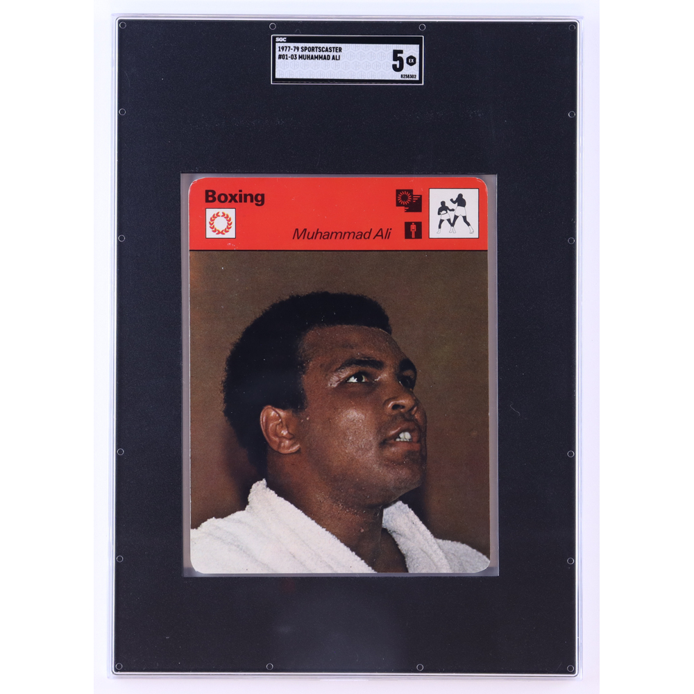 Muhammad Ali 1977-79 Sportscaster Series 1 #103 (SGC 5) | Pristine Auction