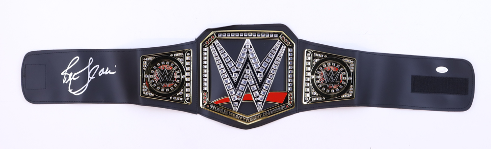 Ric Flair Signed WWE Championship Belt (JSA) at PristineAuction.com Ric Flair Signed WWE Championship Belt (JSA) at PristineAuction.com