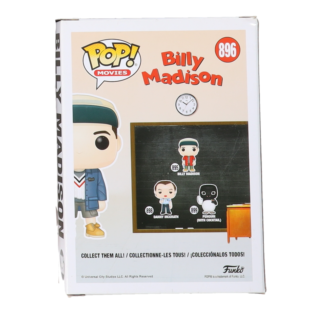 Adam Sandler Signed "Billy Madison" #896 Billy Madison Funko Pop! Vinyl Figure (JSA) at PristineAuction.com Adam Sandler Signed "Billy Madison" #896 Billy Madison Funko Pop! Vinyl Figure (JSA) at PristineAuction.com