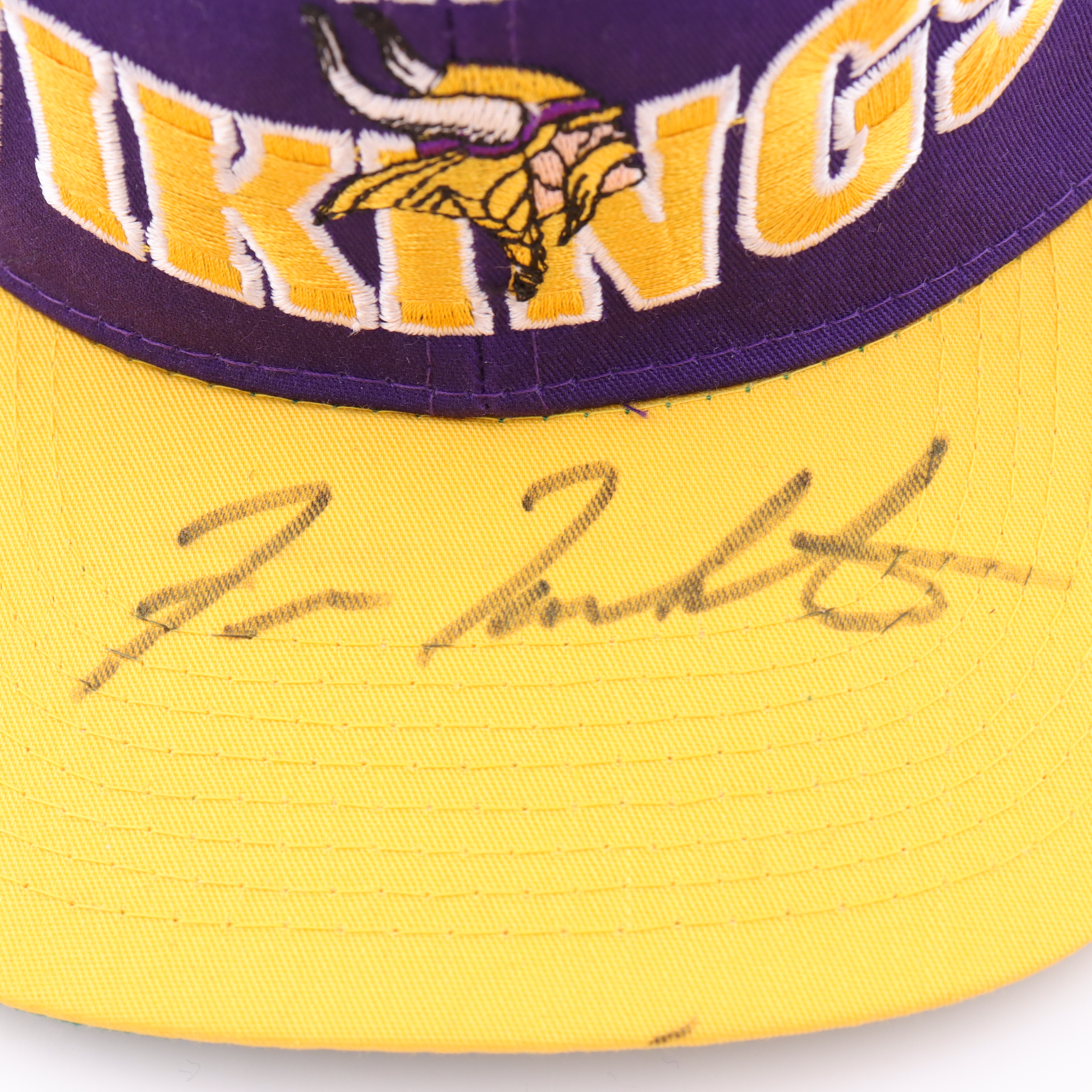 Fran Tarkenton Signed Vikings Adjustable Hat (Beckett) at PristineAuction.com Fran Tarkenton Signed Vikings Adjustable Hat (Beckett) at PristineAuction.com