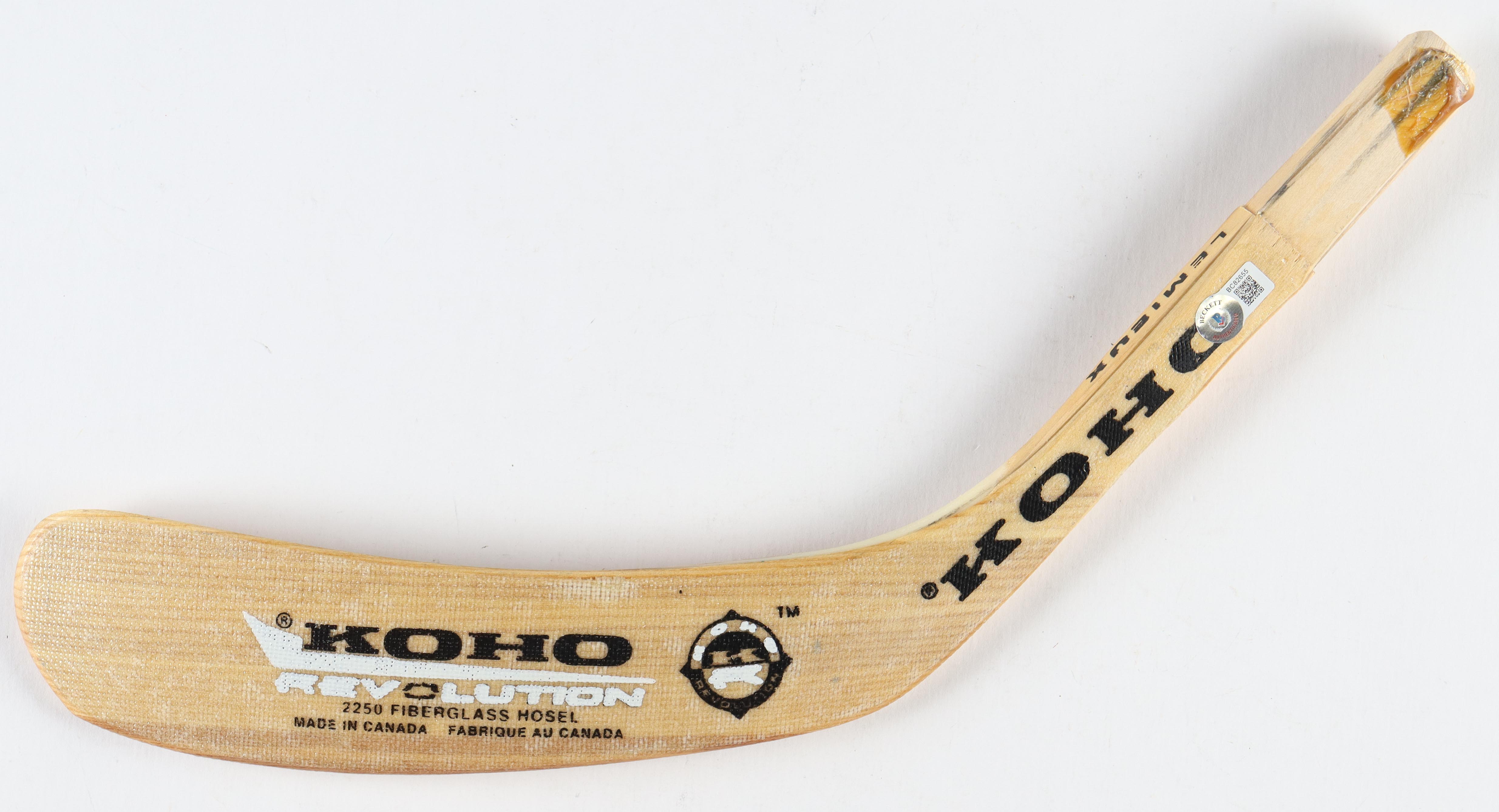 Mario Lemieux Signed KOHO Hockey Stick Blade (Beckett) at PristineAuction.com Mario Lemieux Signed KOHO Hockey Stick Blade (Beckett) at PristineAuction.com