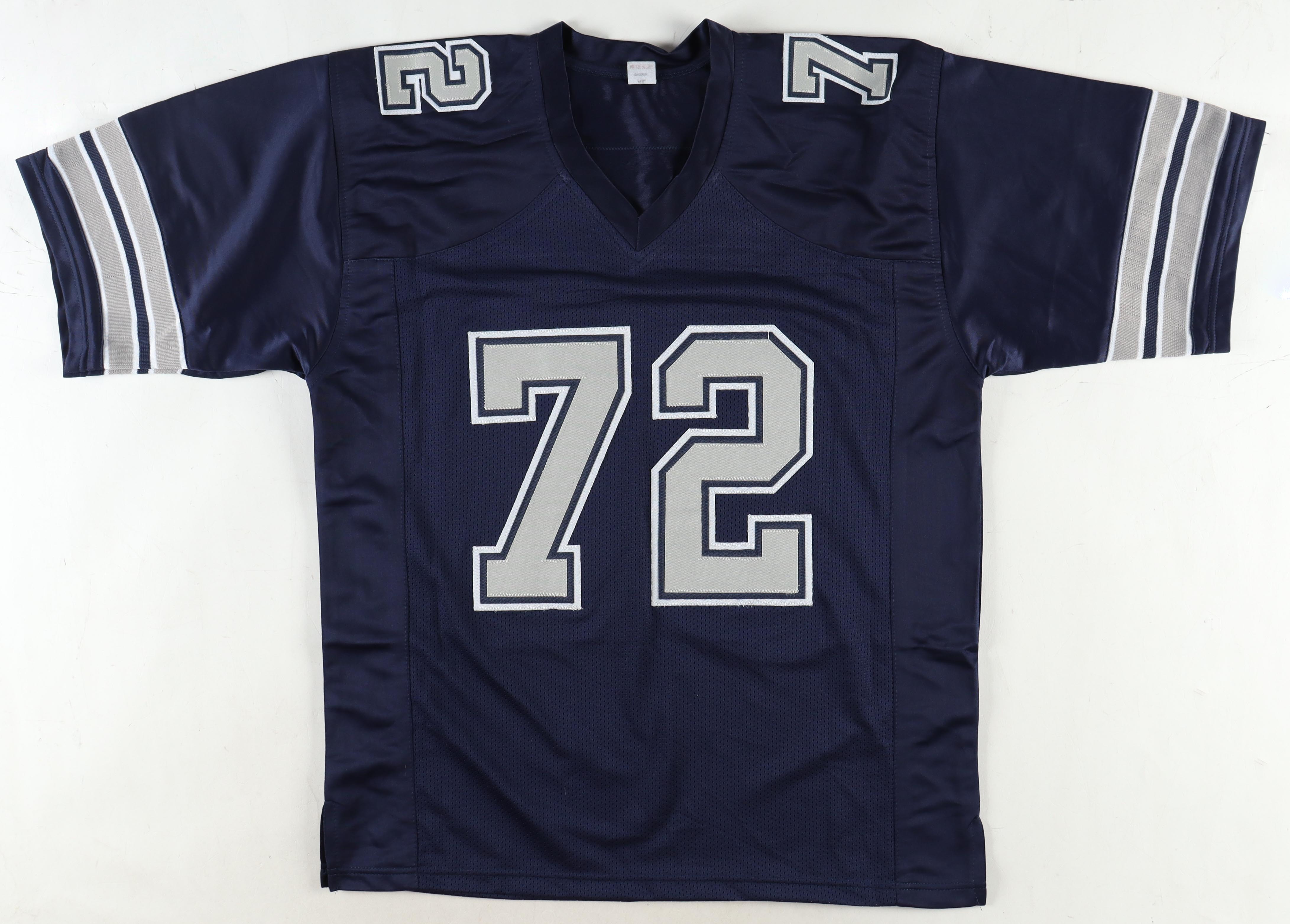 Ed "Too Tall" Jones Signed Jersey (Beckett) at PristineAuction.com Ed "Too Tall" Jones Signed Jersey (Beckett) at PristineAuction.com