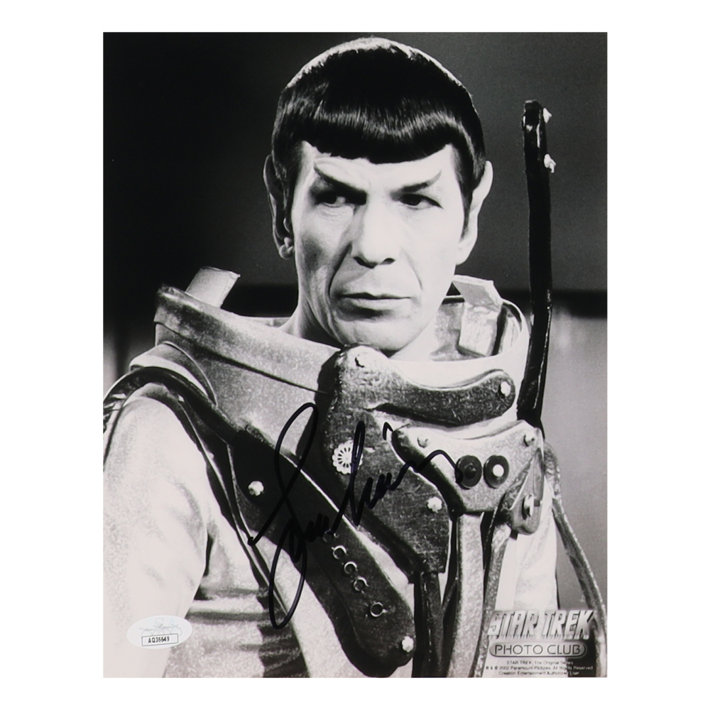 LEONARD NIMOY STAR TREK signed autographed photo COA Hologram main image 0
